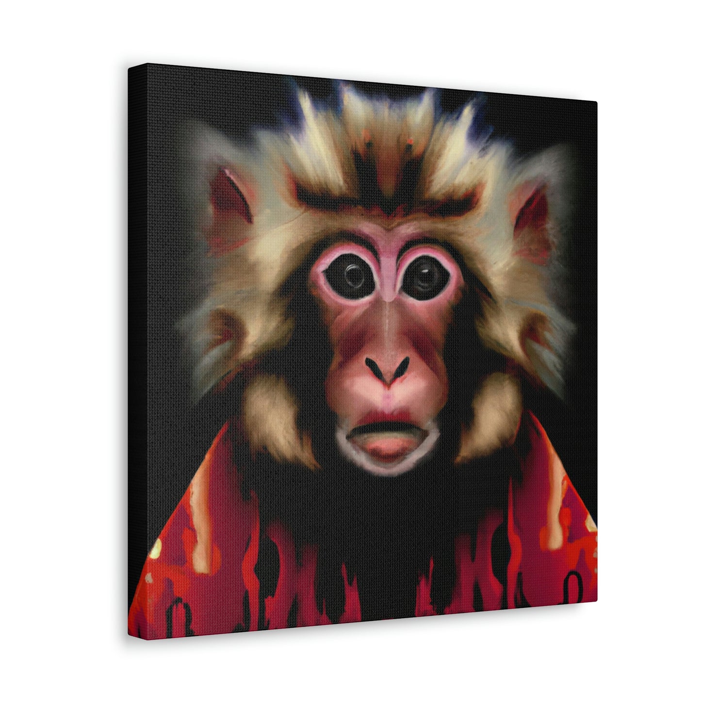 Monkey in Deco style - Canvas