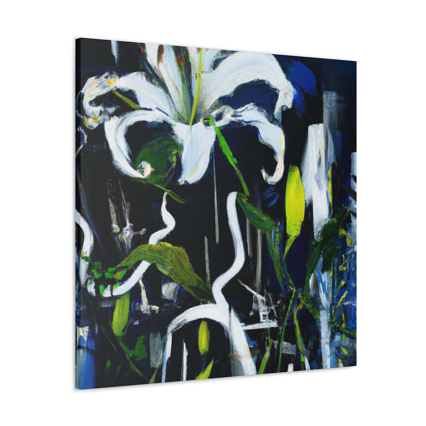 Lily's Rising Spirit. - Canvas