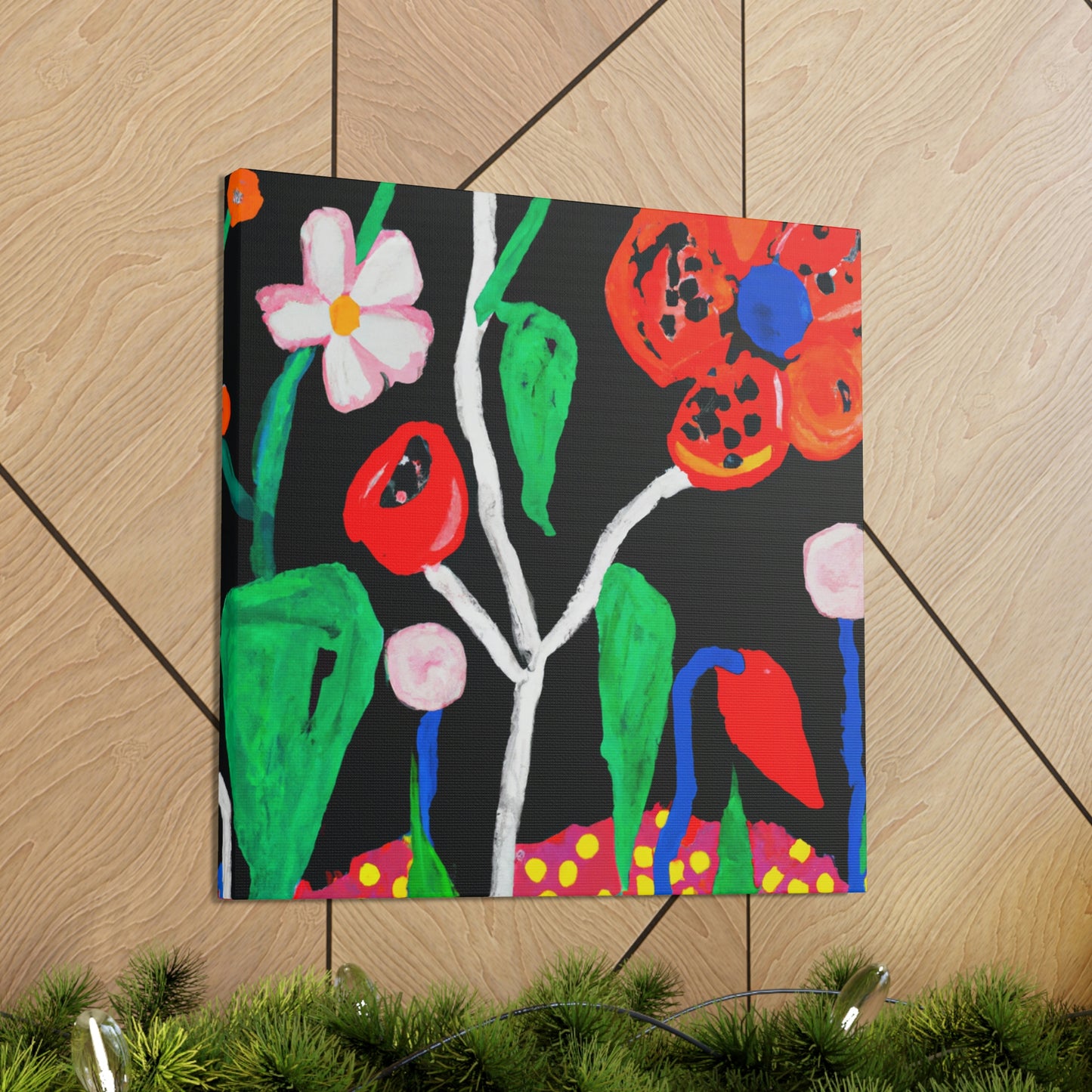 "Poppy in Expressionism" - Canvas