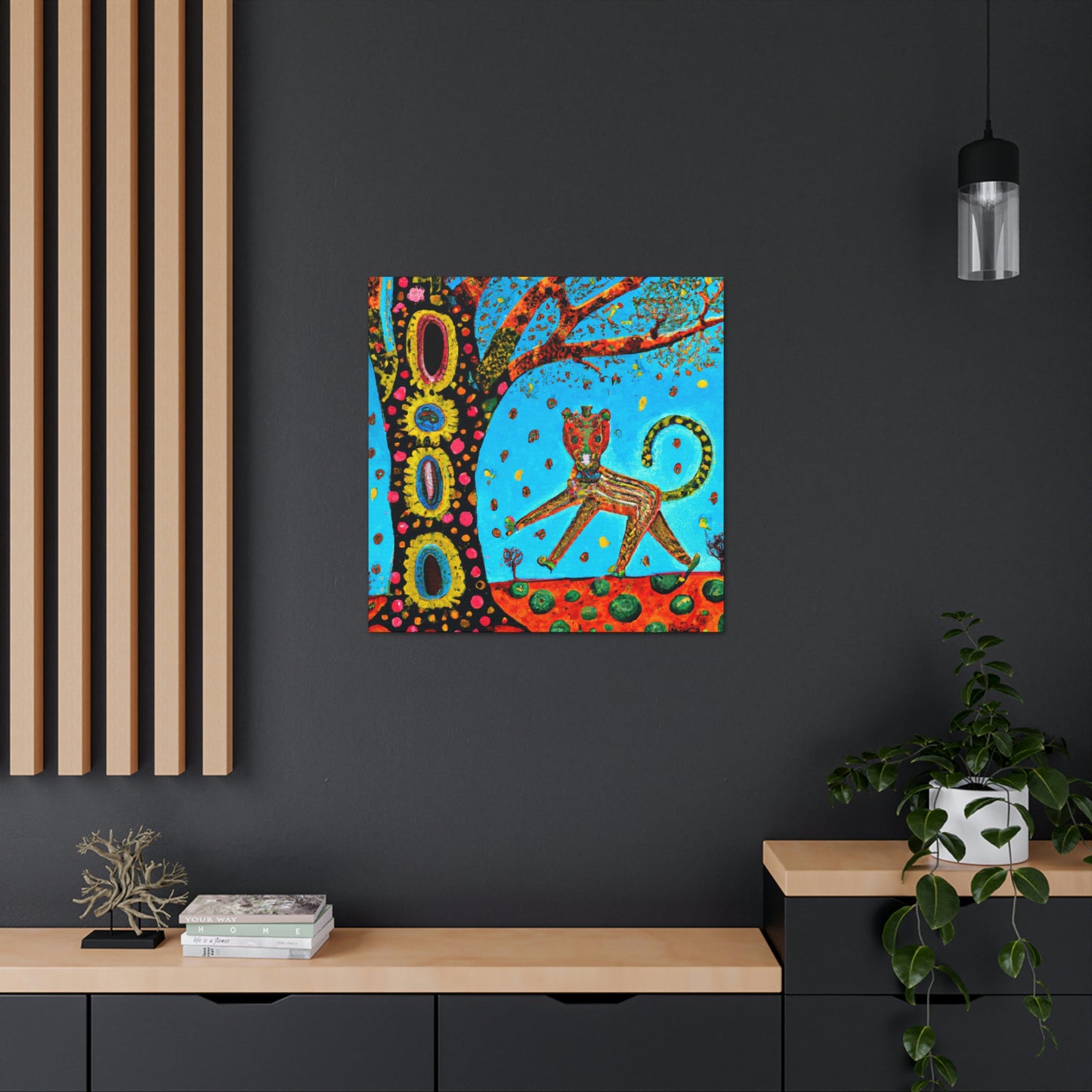 Leopard in the Wild - Canvas