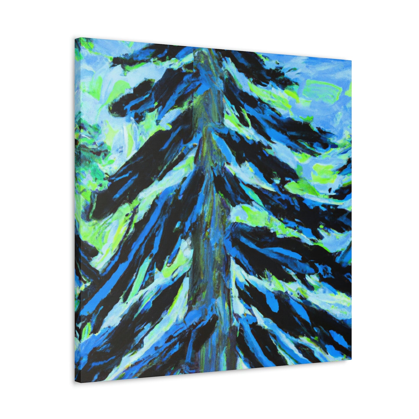 Spruce Tree Splendor - Canvas