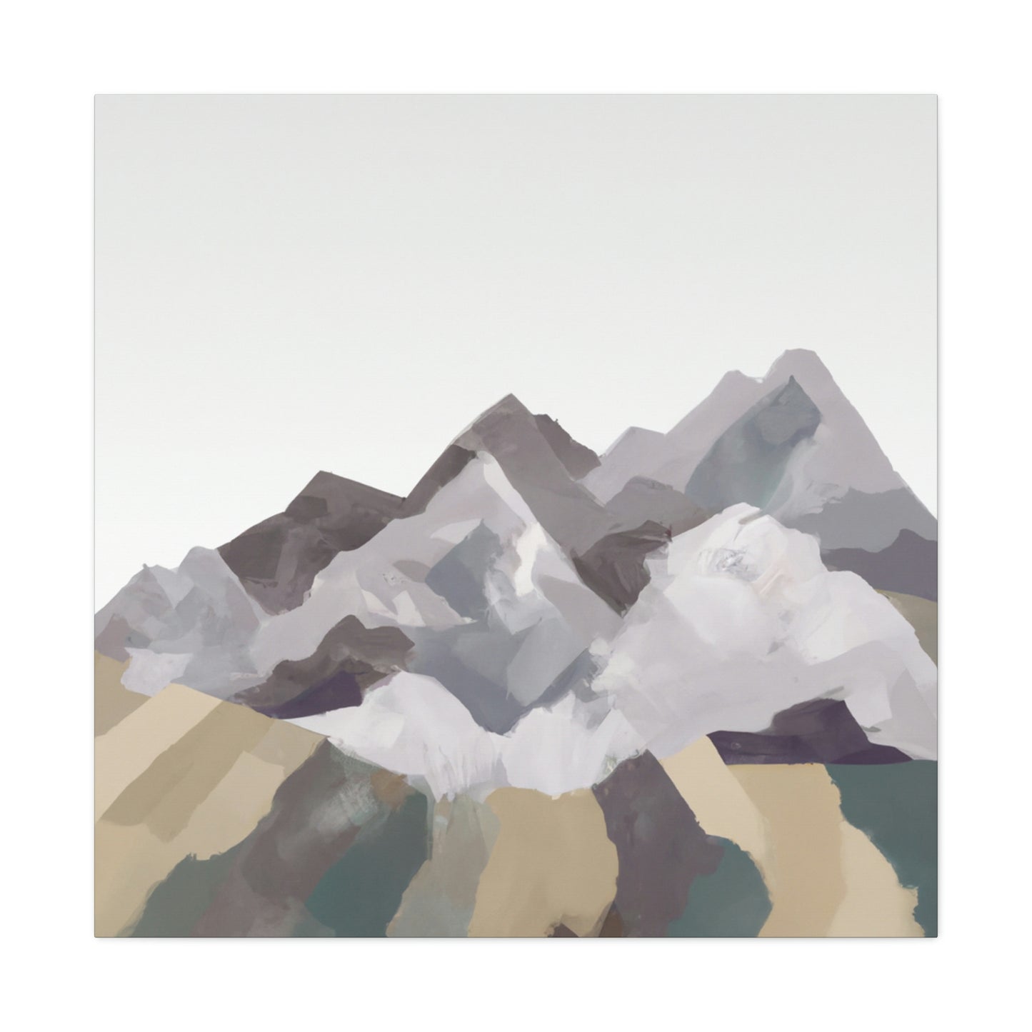 Majestic Mountain Majesty - Canvas