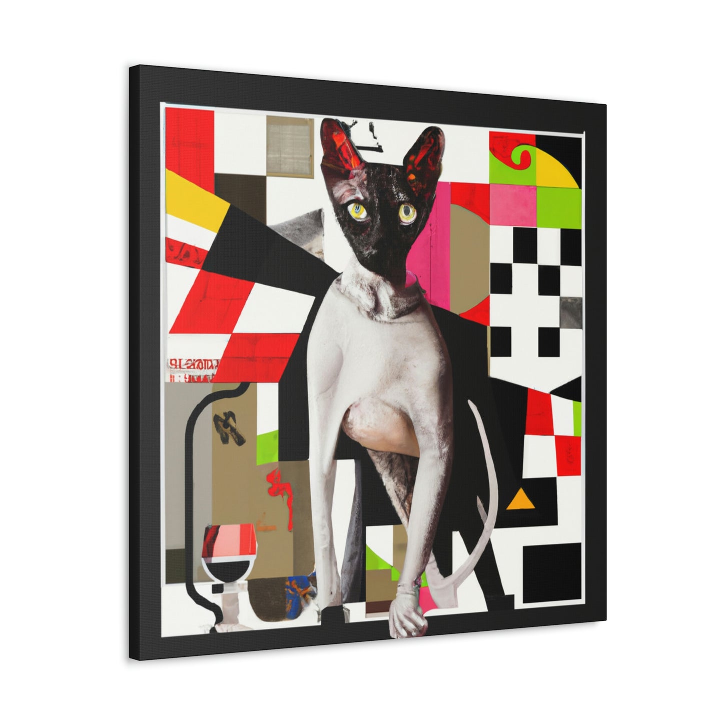 Sphynx in Baroque. - Canvas