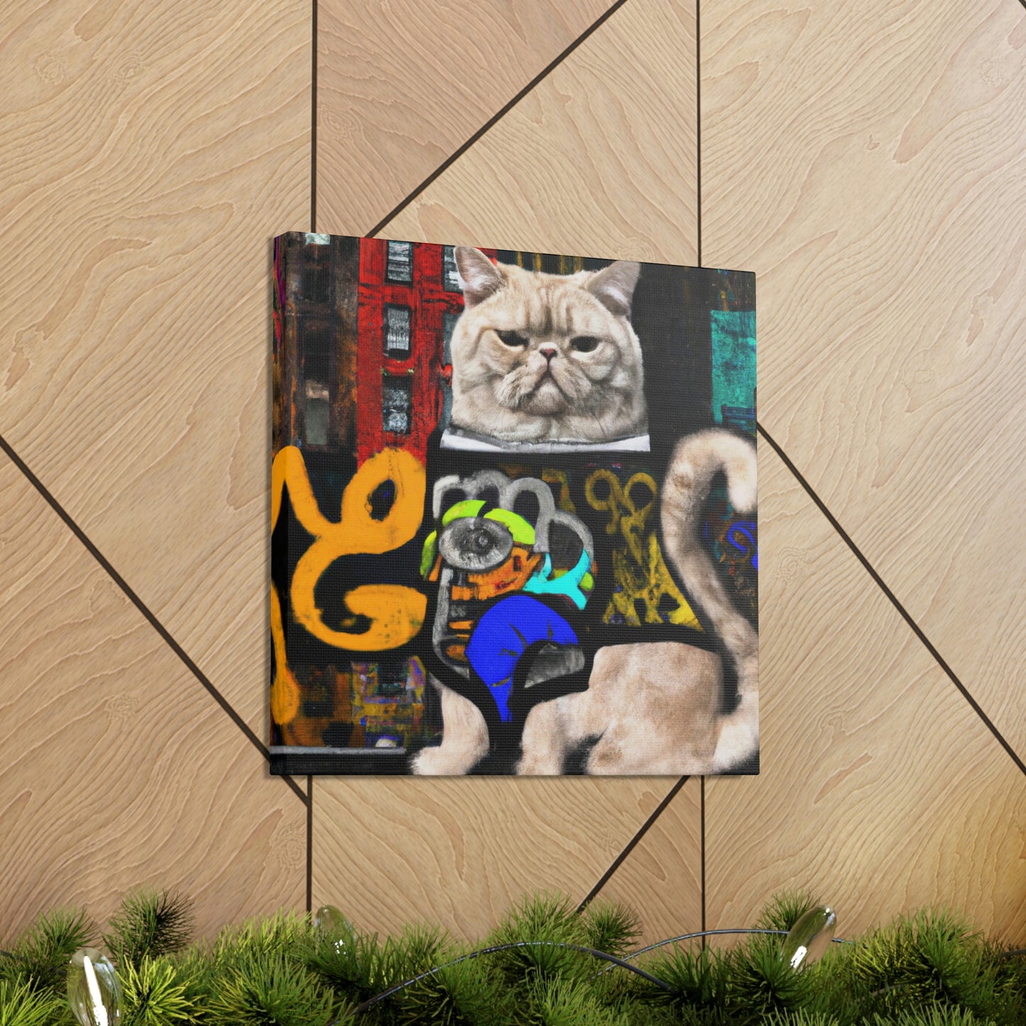 Kitty in Splendour - Canvas