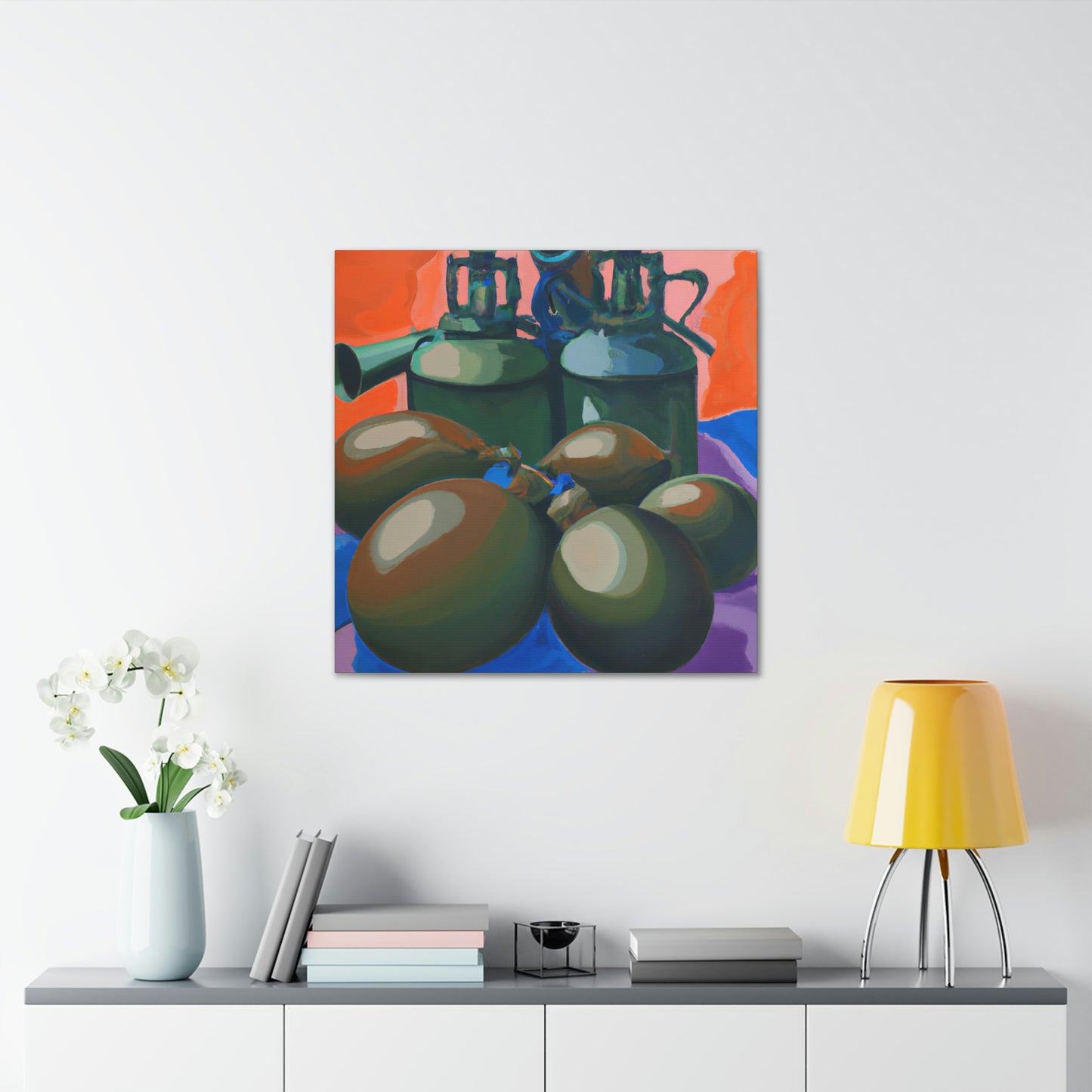 Grenades in Fauvism - Canvas