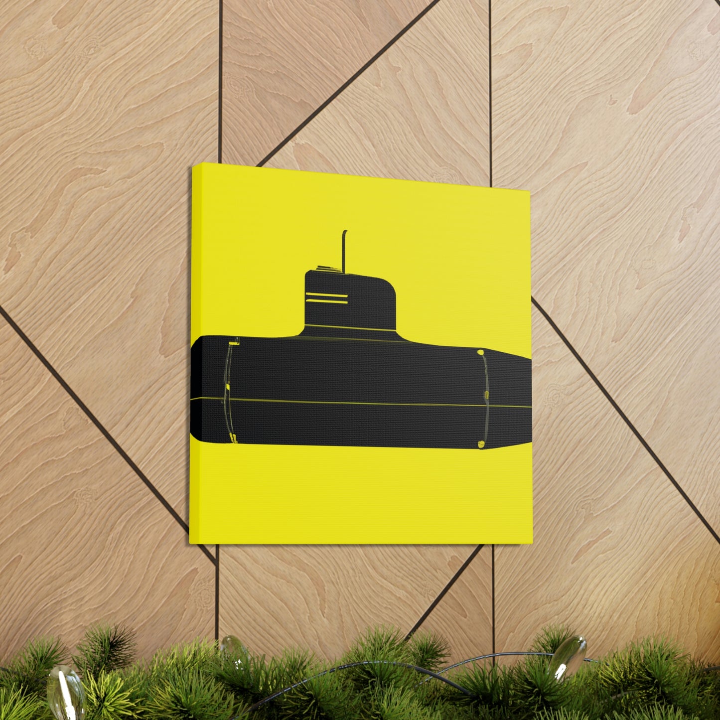 Submarine in Solitude - Canvas