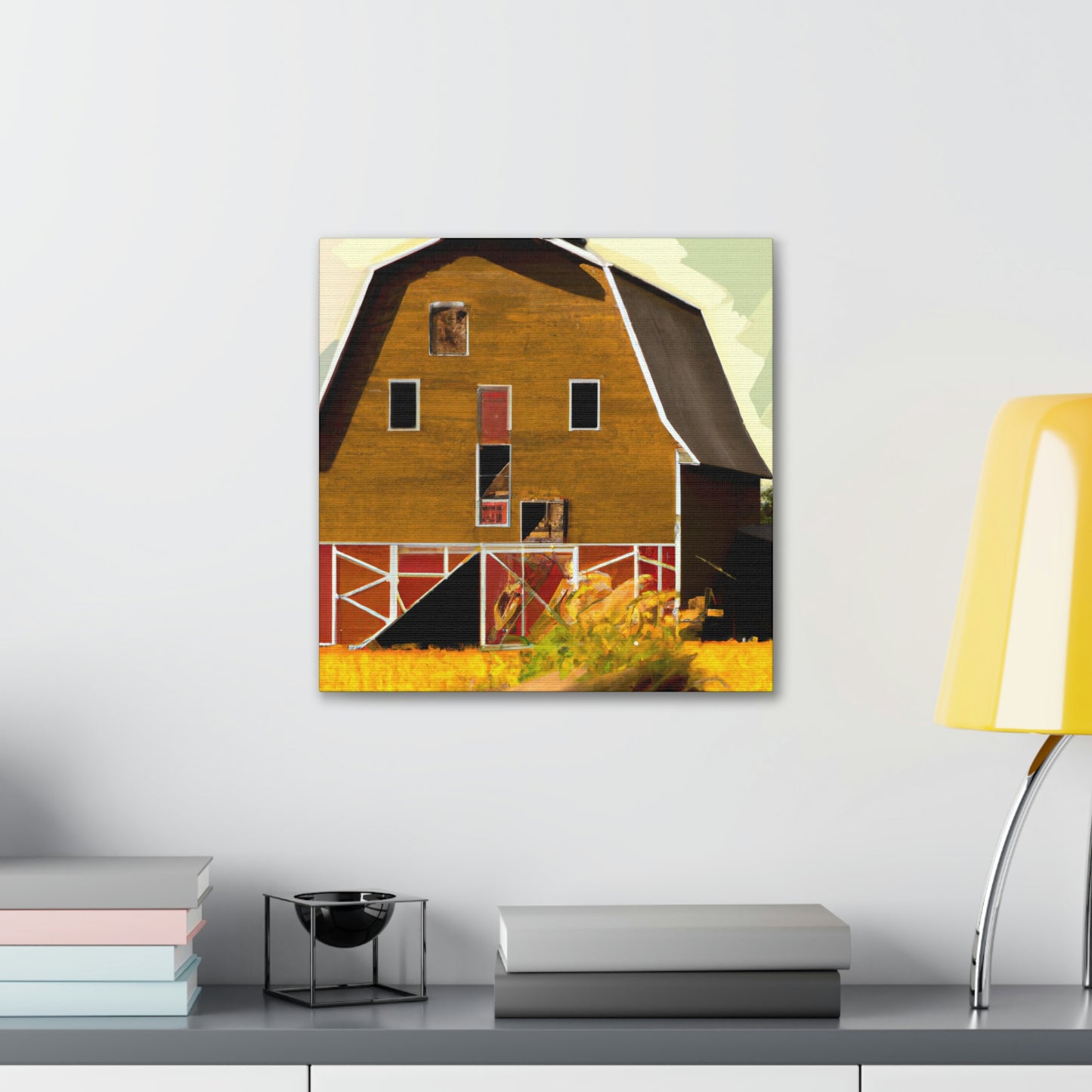 "Barn in Splendor" - Canvas