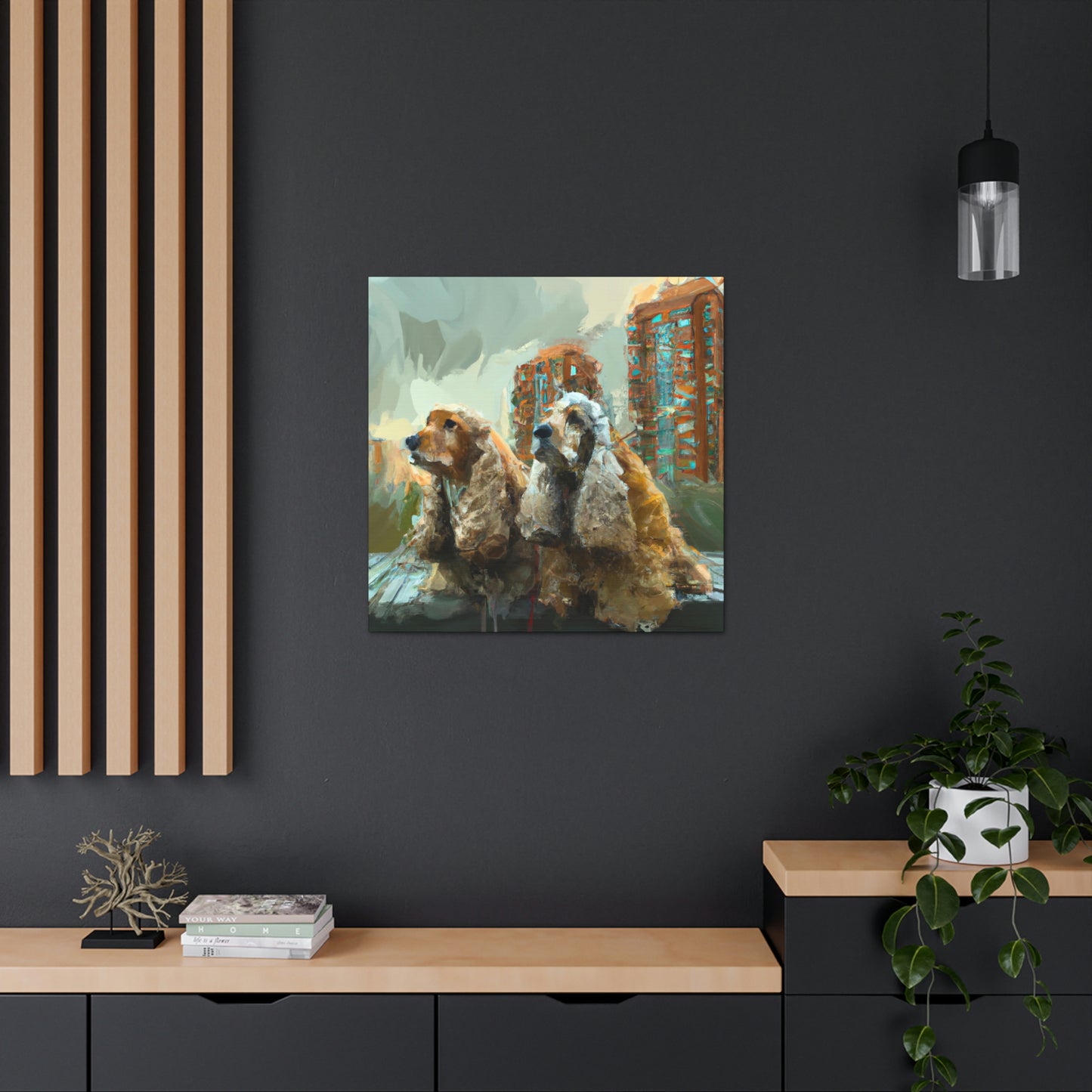 "Fur and Whiskers Relaxing" - Canvas