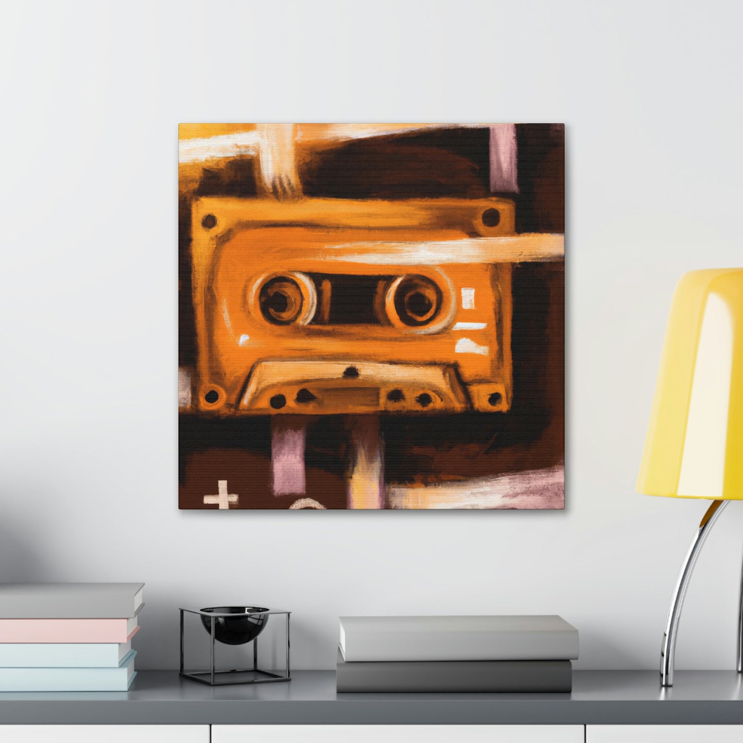 "Cassette Tape Melodies" - Canvas