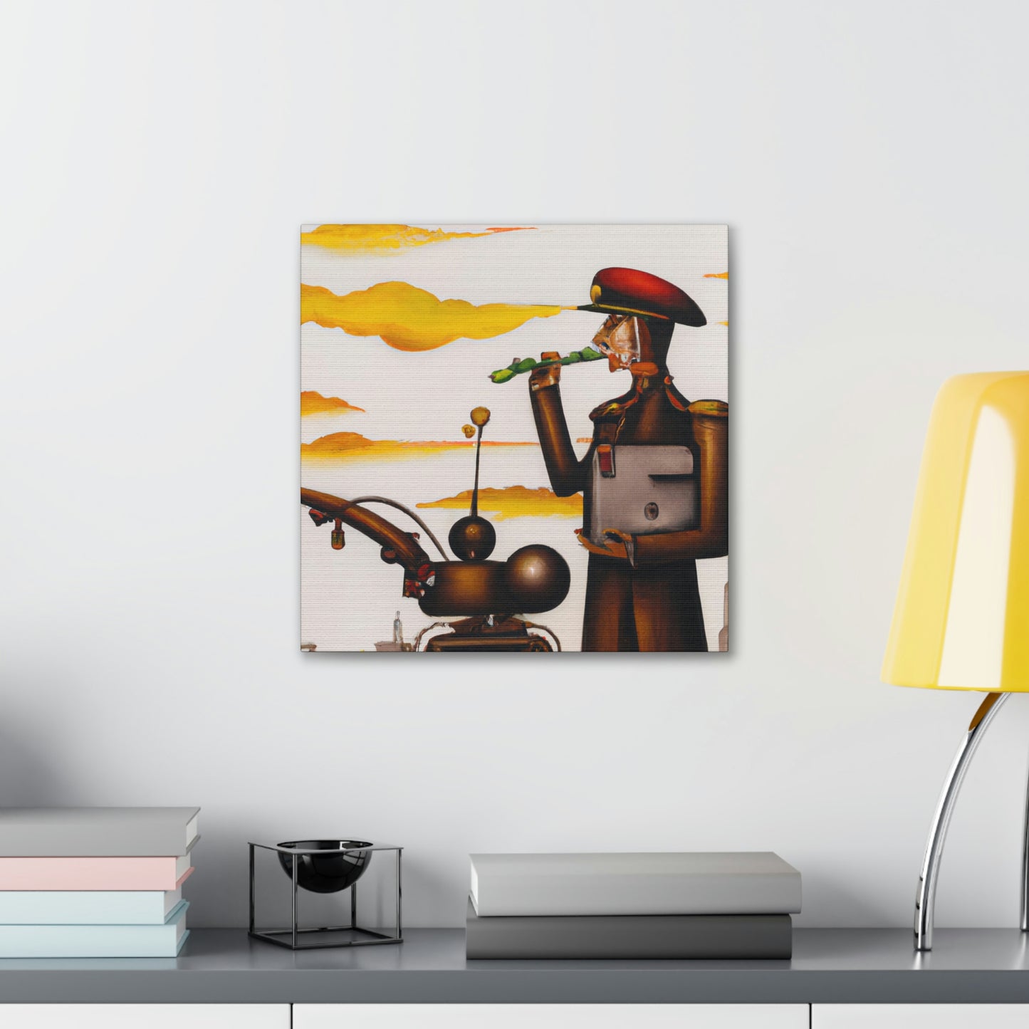 Soldier in Dreamscape - Canvas