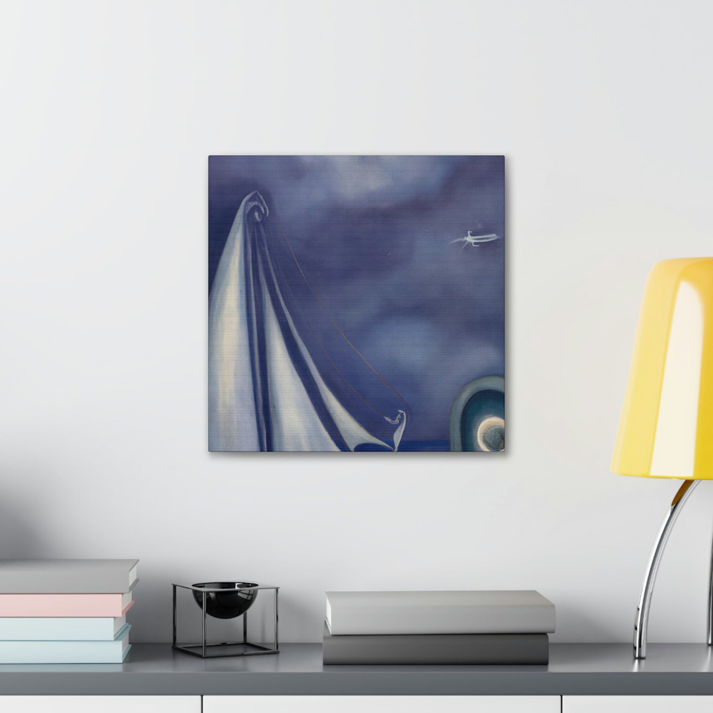 "Harbor of Minimalism" - Canvas