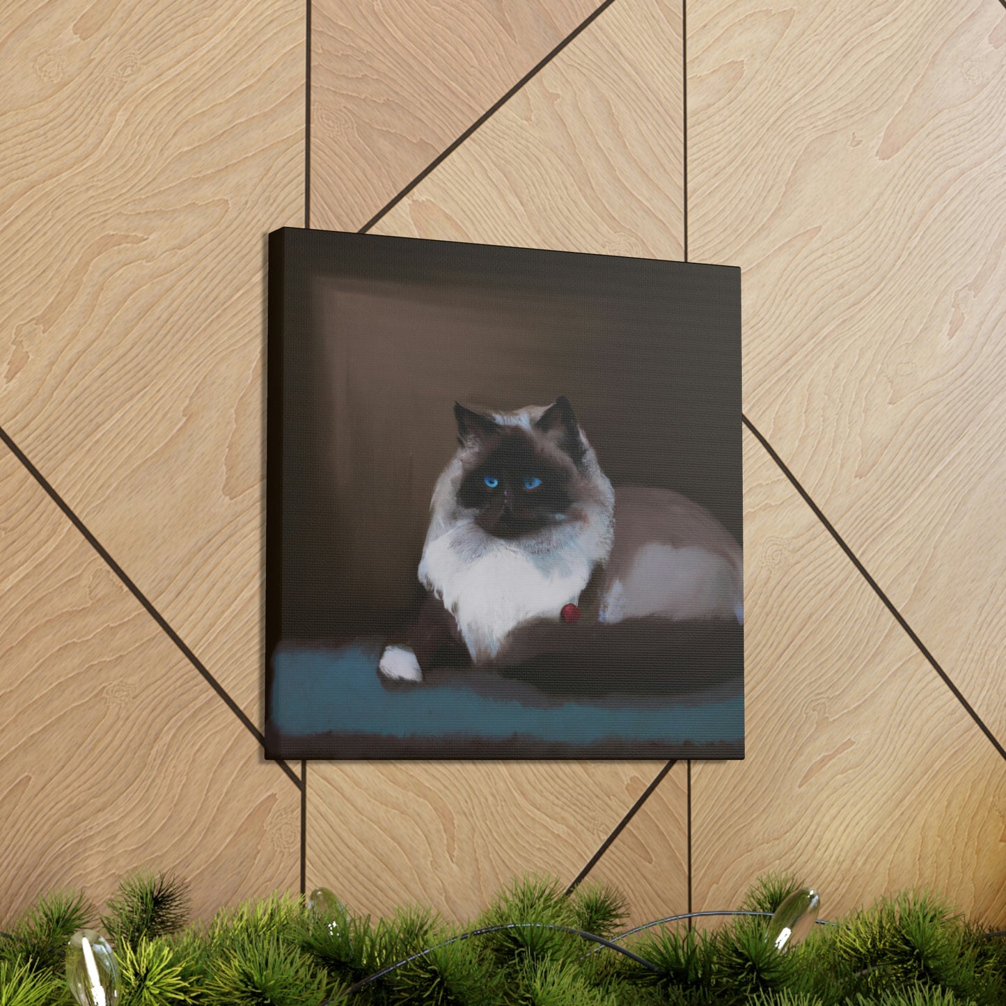 "Ragdoll: Minimalist Beauty" - Canvas