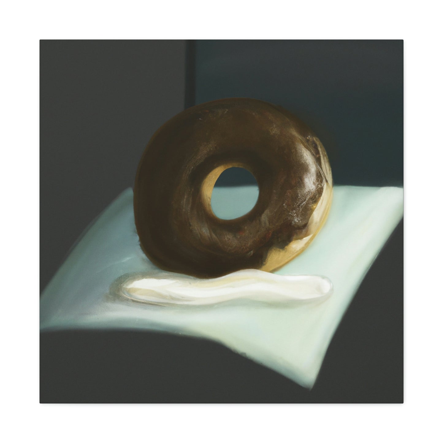 "The Donut Delight" - Canvas