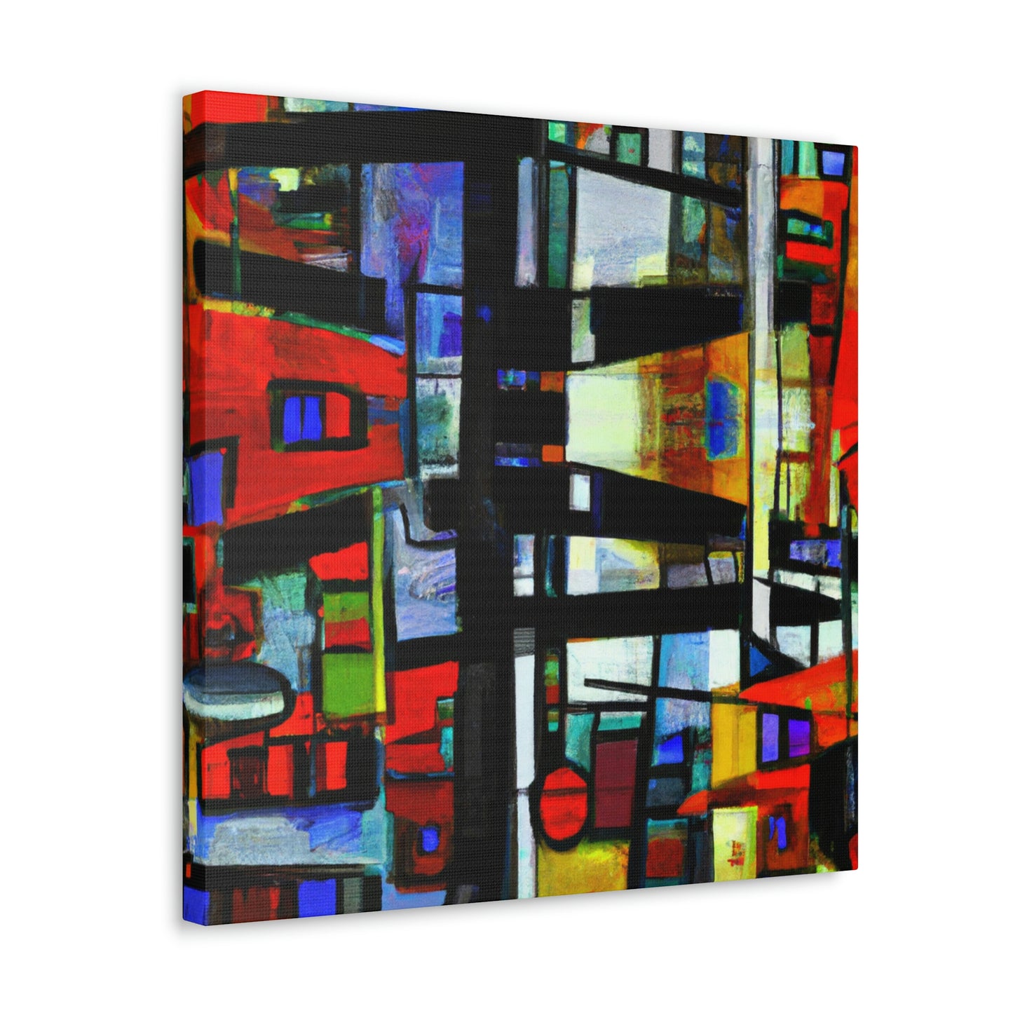 "Global Expressionism Form" - Canvas