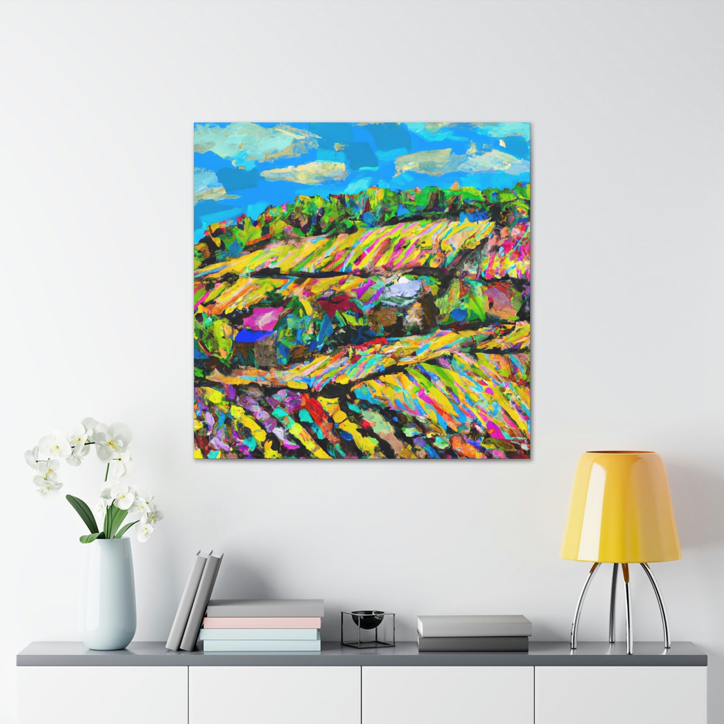 "Countryside Idyllic Dream" - Canvas