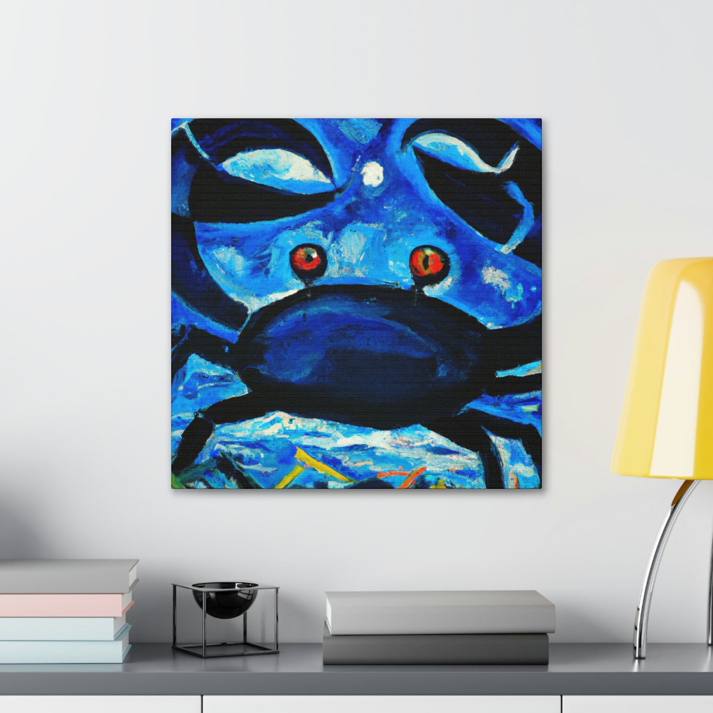 Crab March Expressionism - Canvas