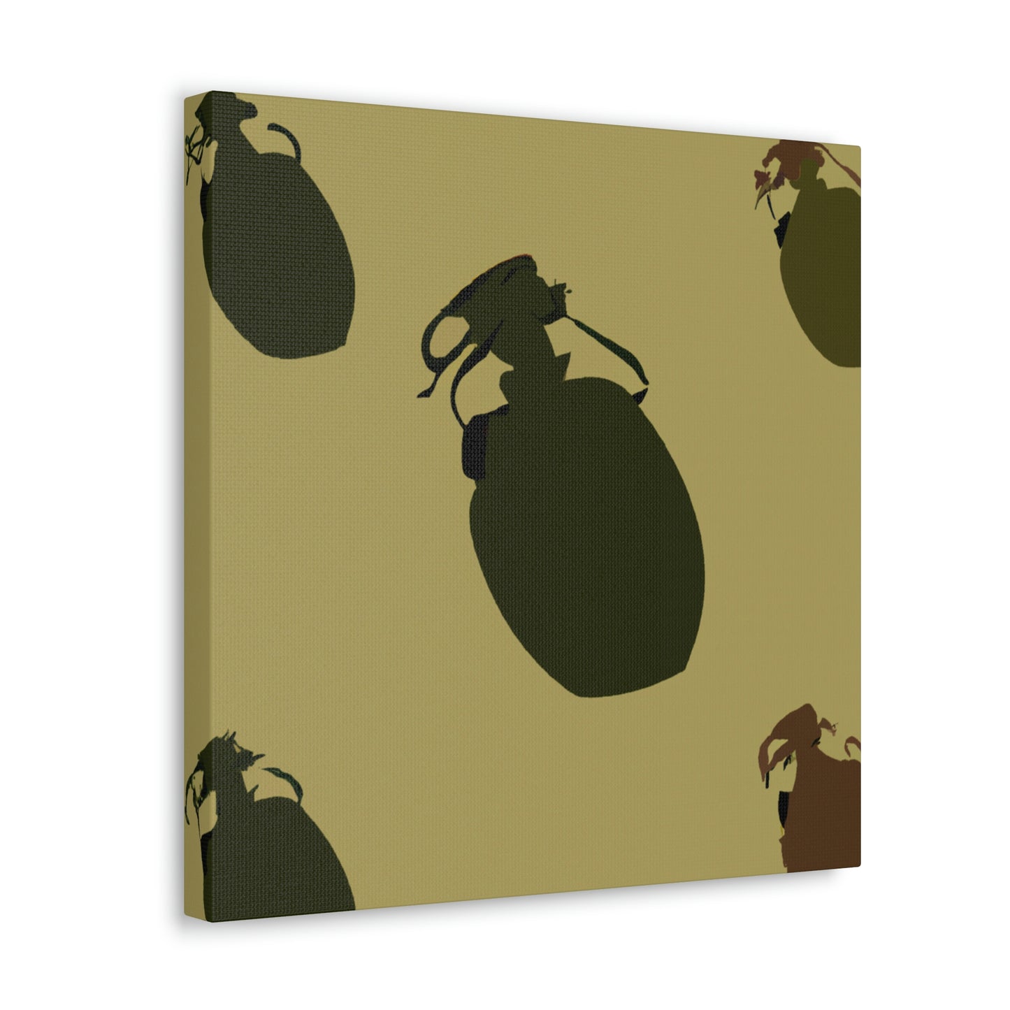 Grenades: Minimalist Art - Canvas