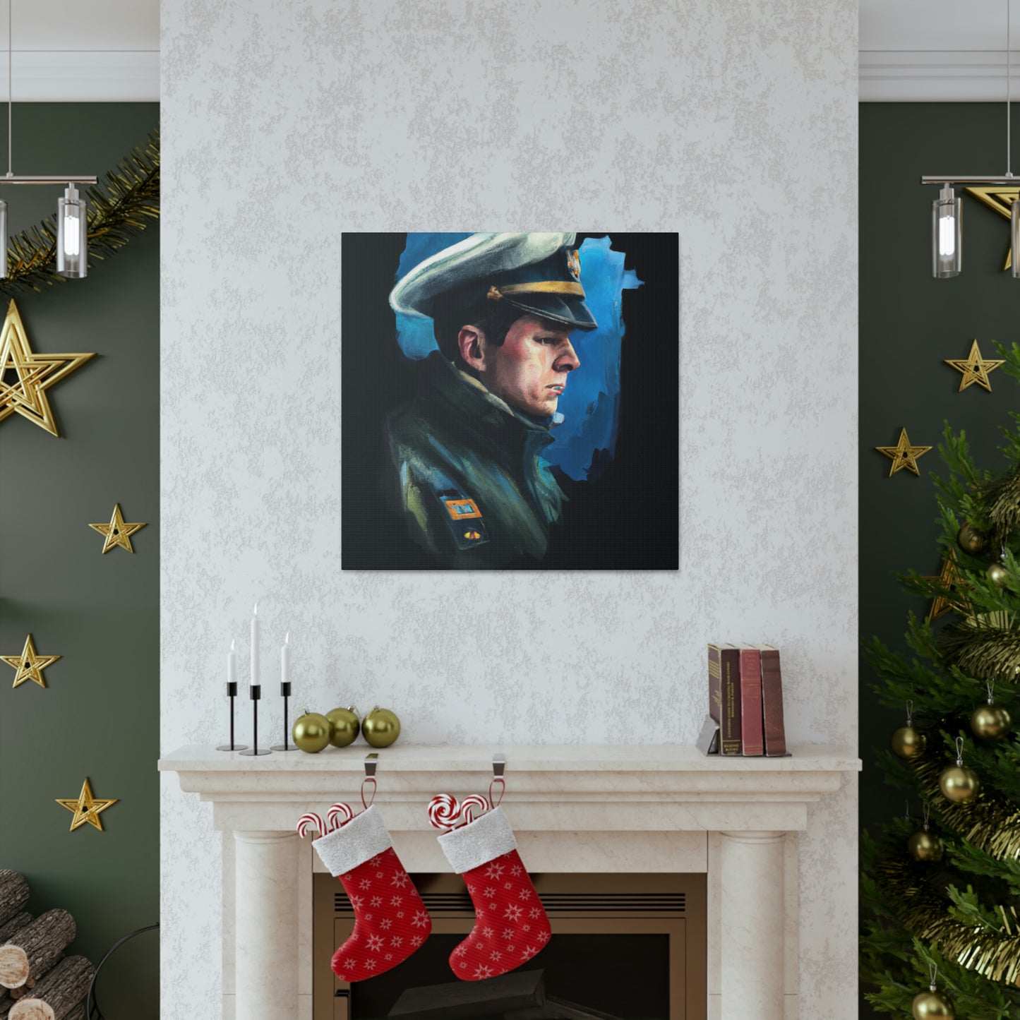 "Glorious Naval Aviator" - Canvas