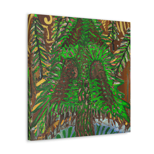 "Spruce Tree Reflection" - Canvas