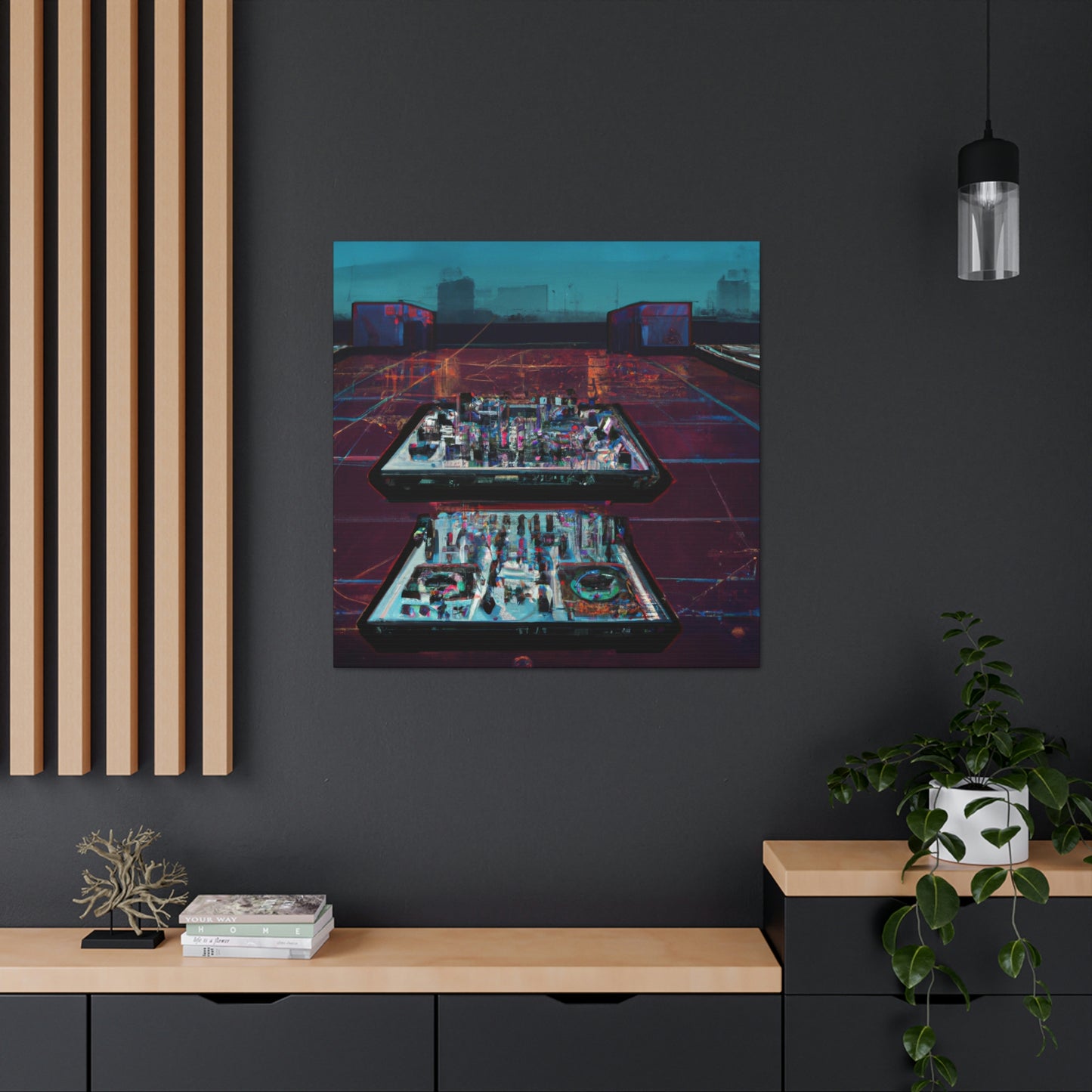 Electric Board Symphony - Canvas