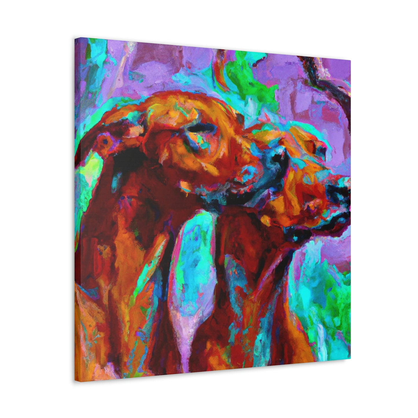 Rhodesian Ridgeback Reflection - Canvas