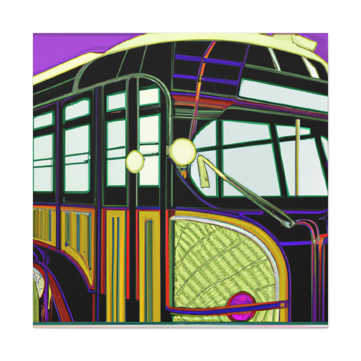 Bus of the Jazz Age - Canvas