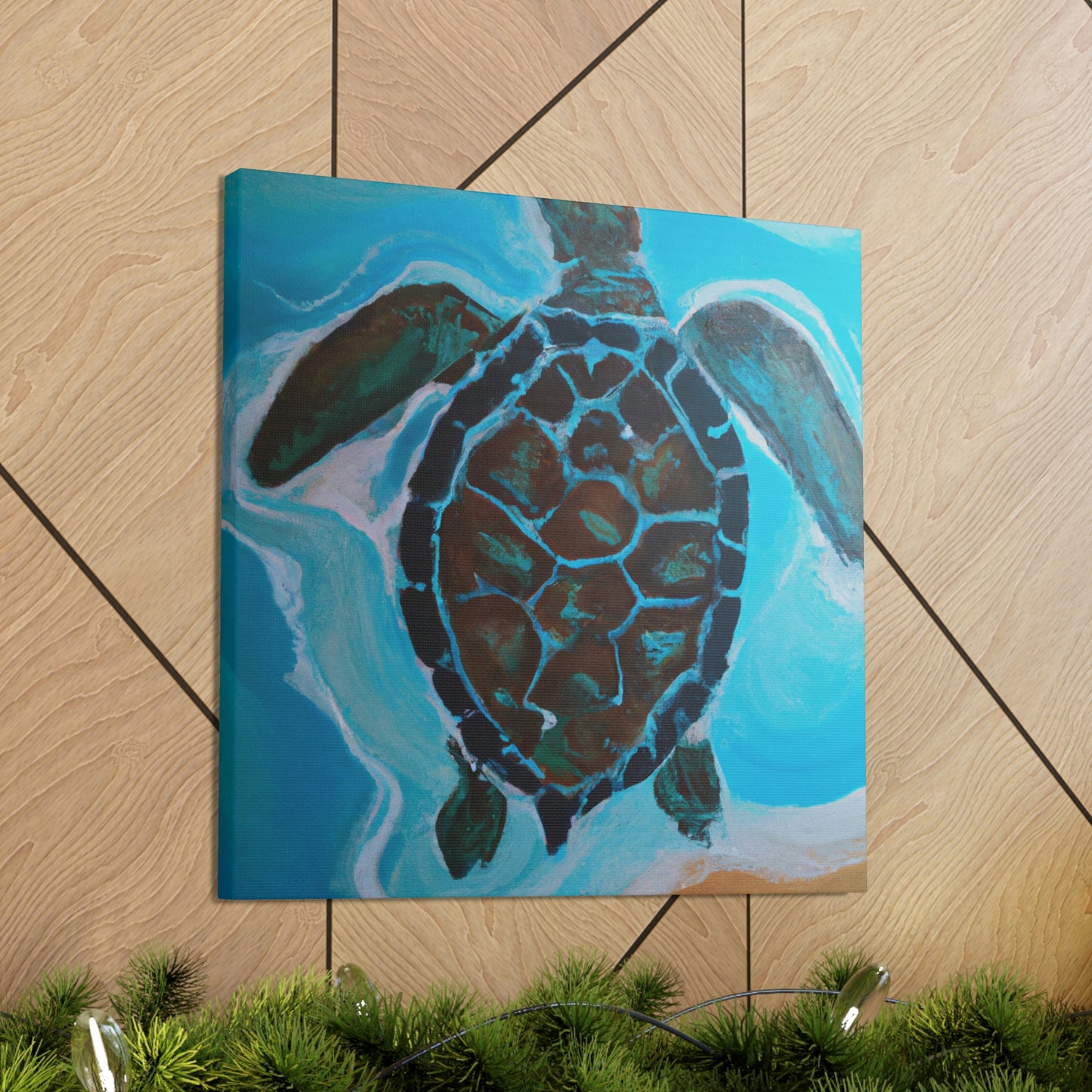 Sea Turtle: Inspire - Canvas