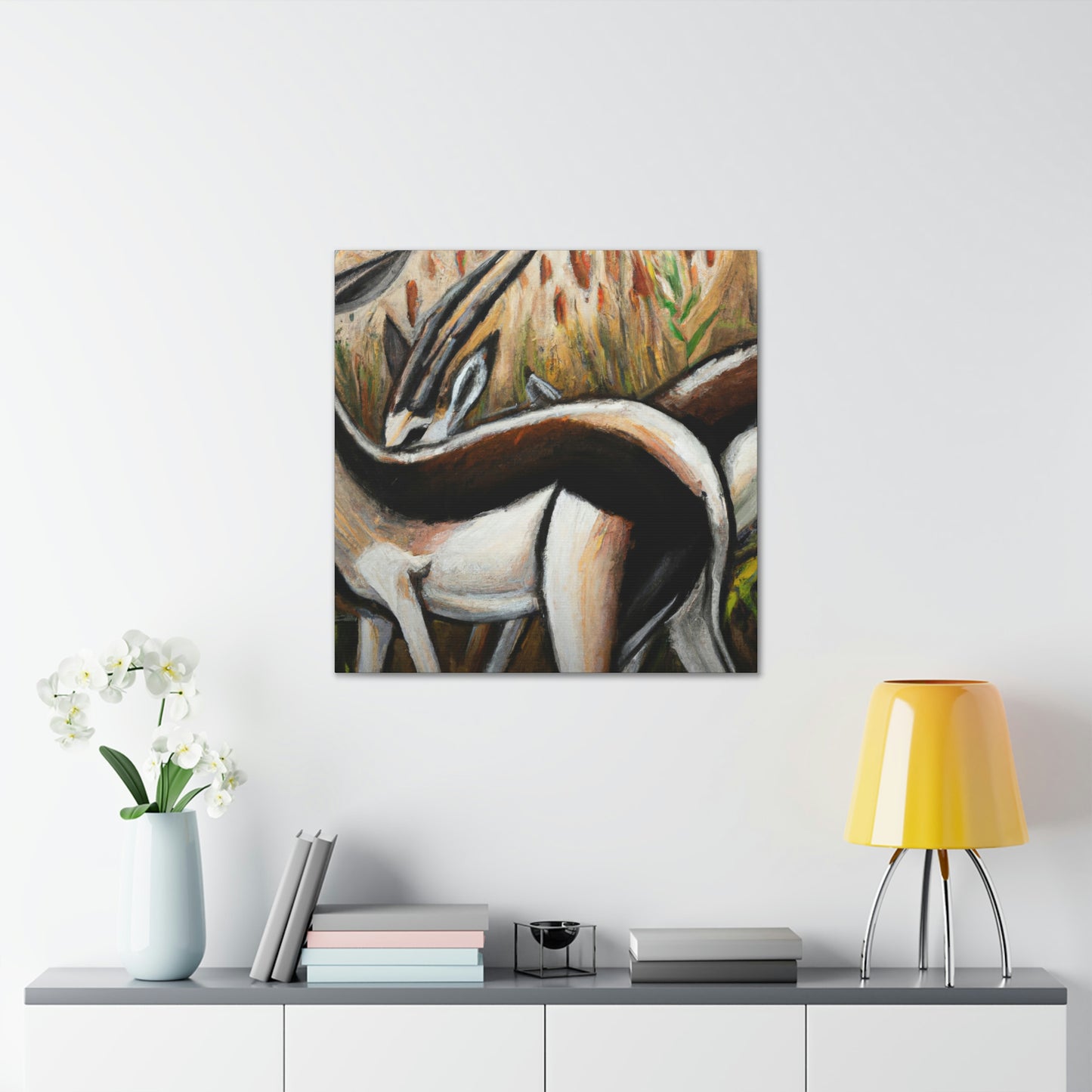 Antelope in Expressionism - Canvas