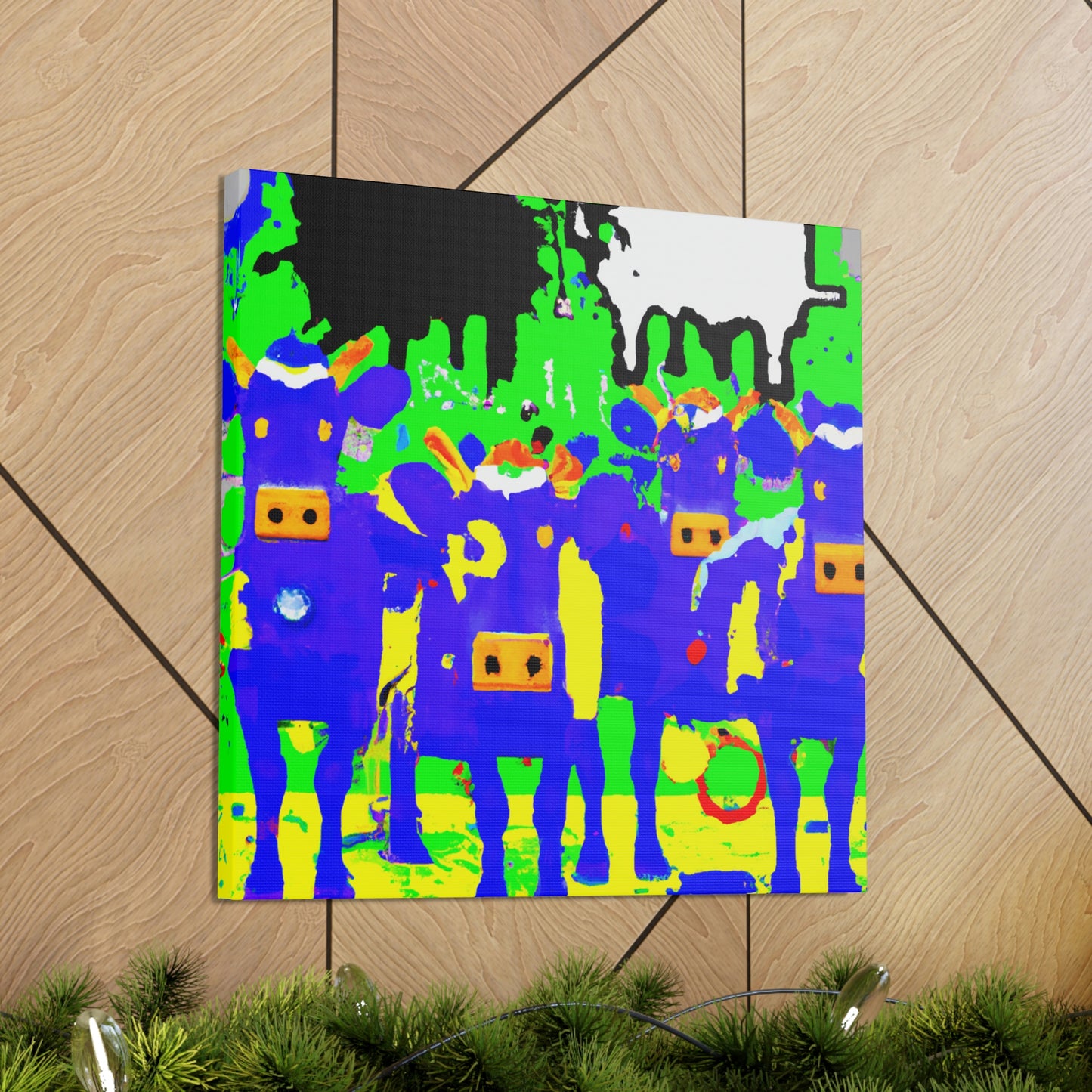 Cows in Simplicity - Canvas