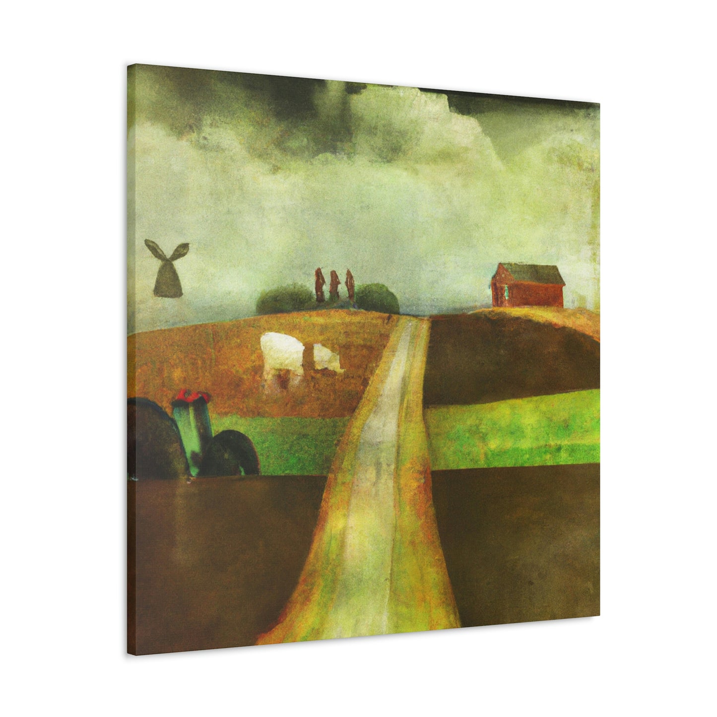 Country Road Dreamscape - Canvas