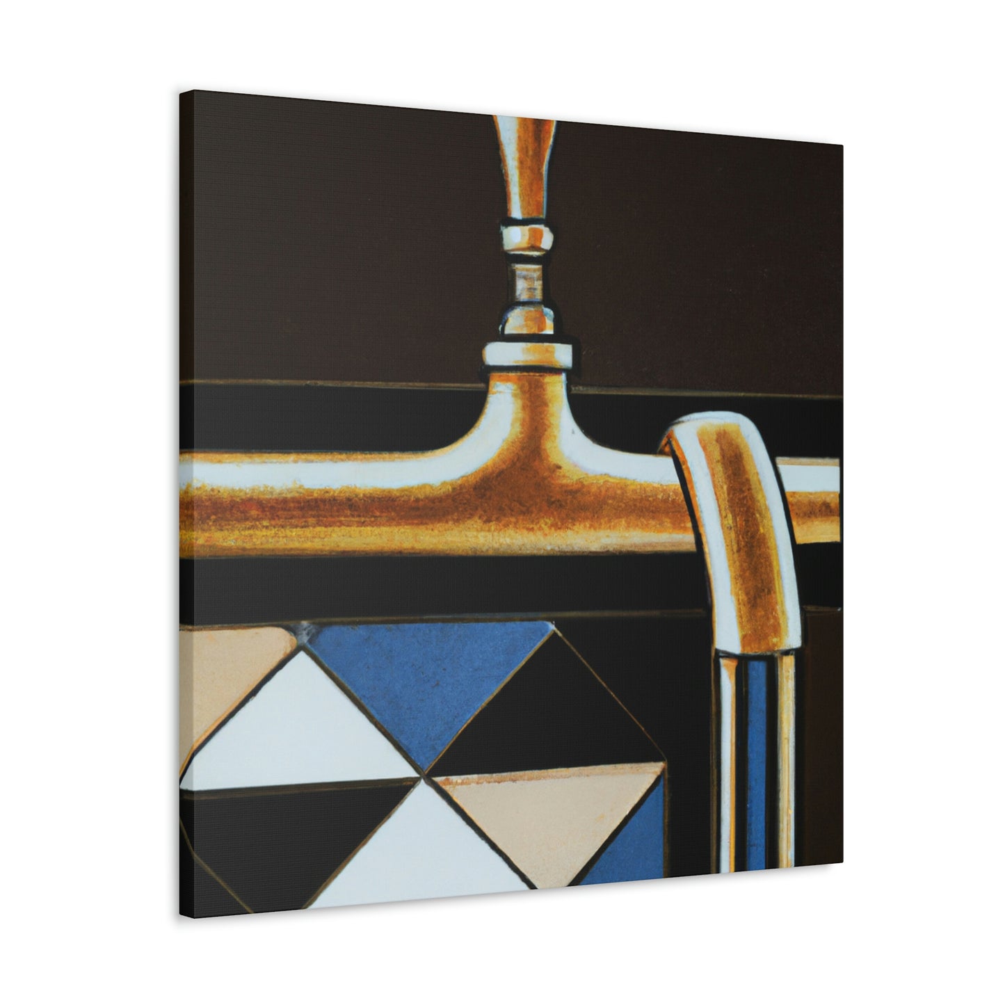 "Dancing Art Deco Bar" - Canvas