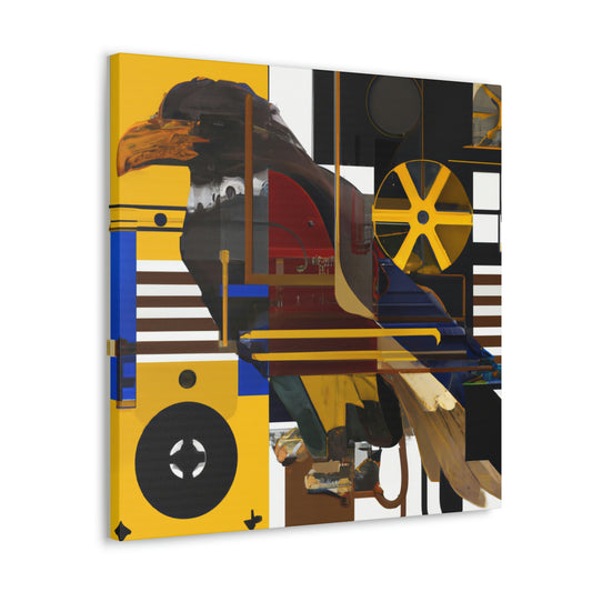 Bald Eagle Steampunked - Canvas