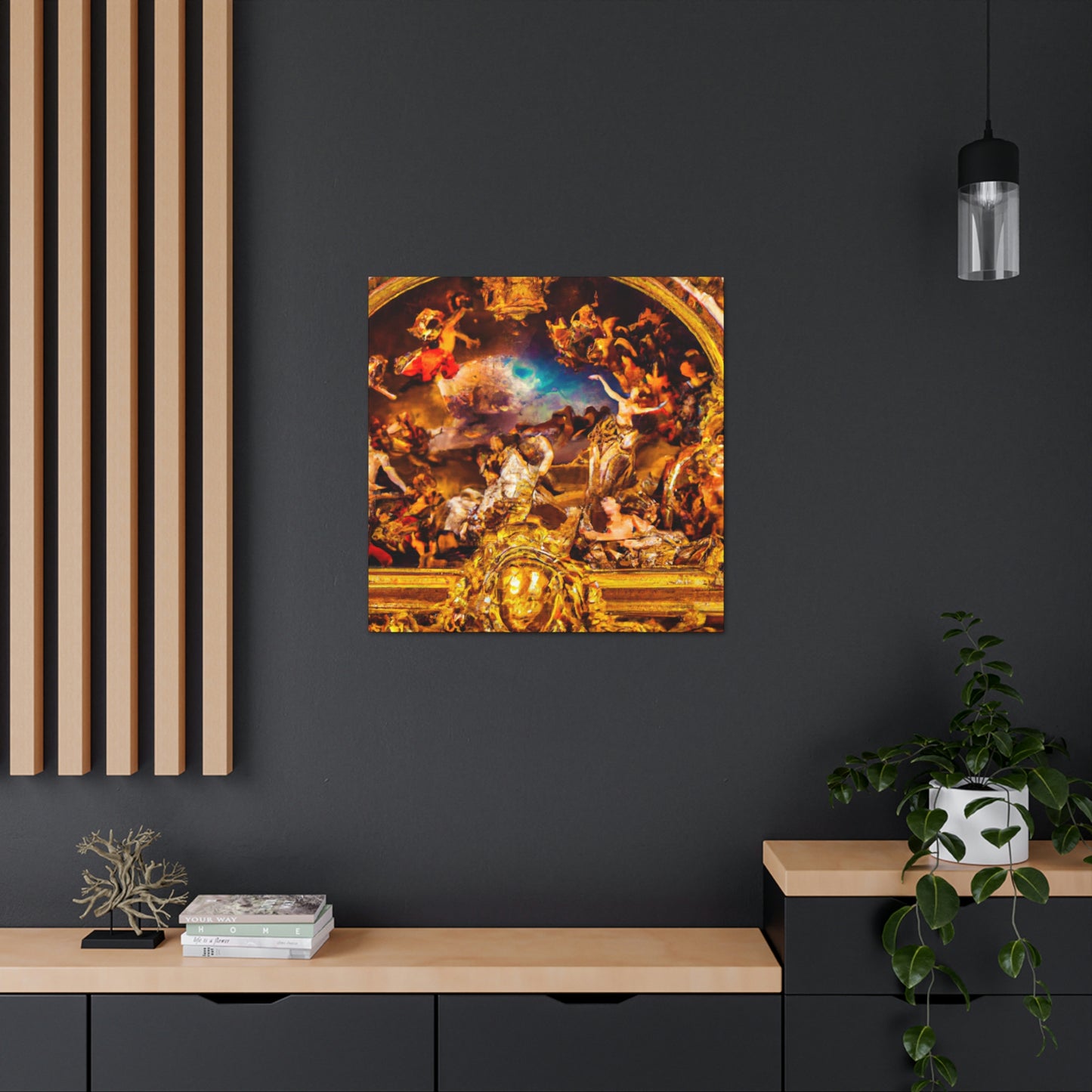 "Divine Baroque Splendor" - Canvas