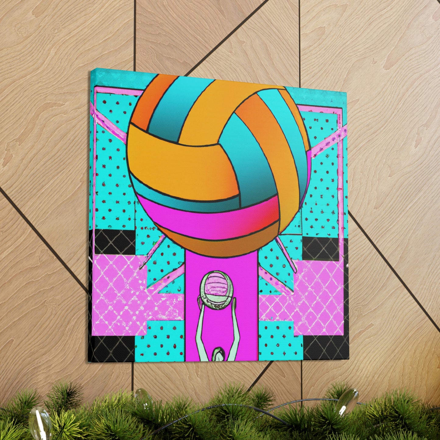 "Volleyball on the Beach" - Canvas