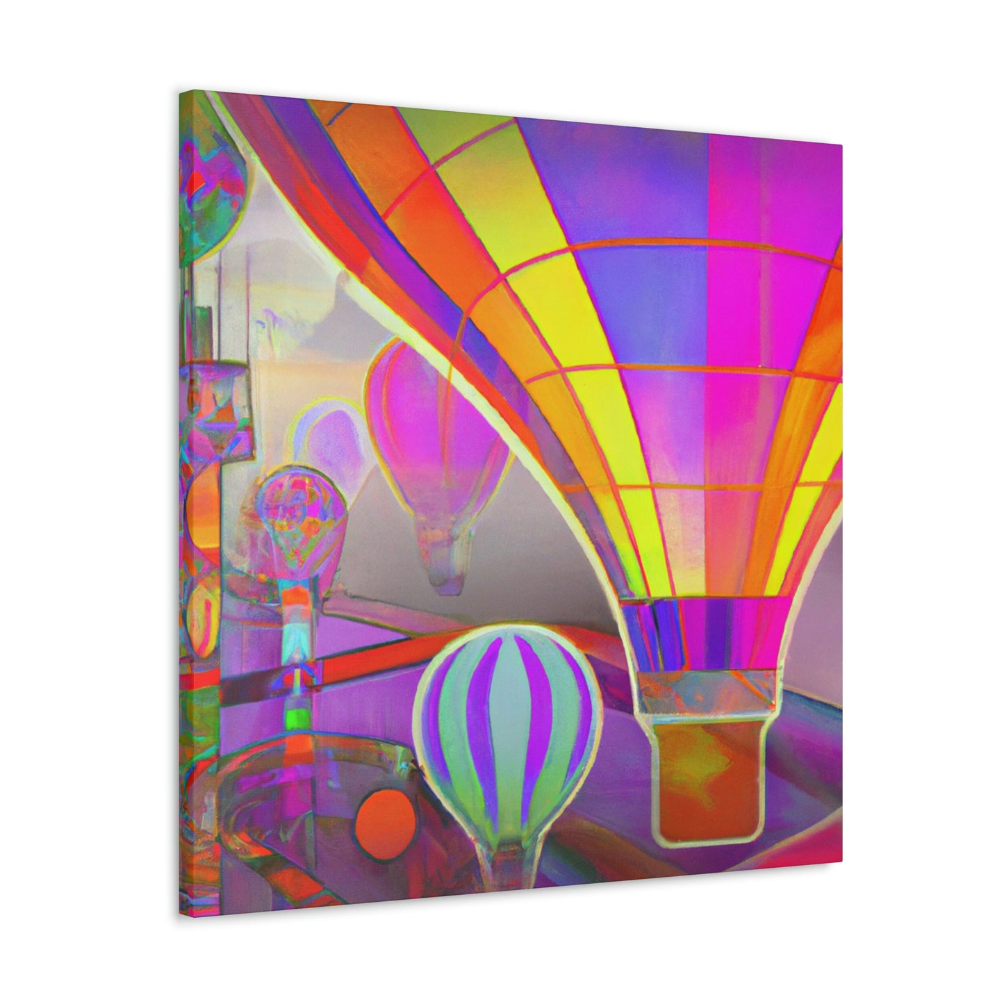 Ascending Air Balloons - Canvas