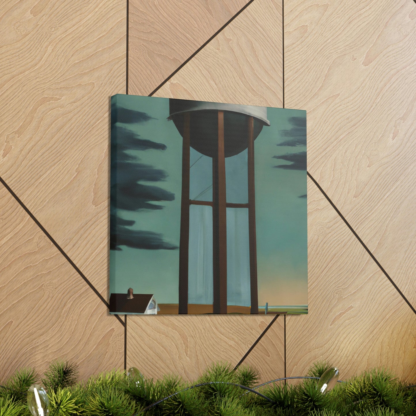 "Towering Water Surrealism" - Canvas