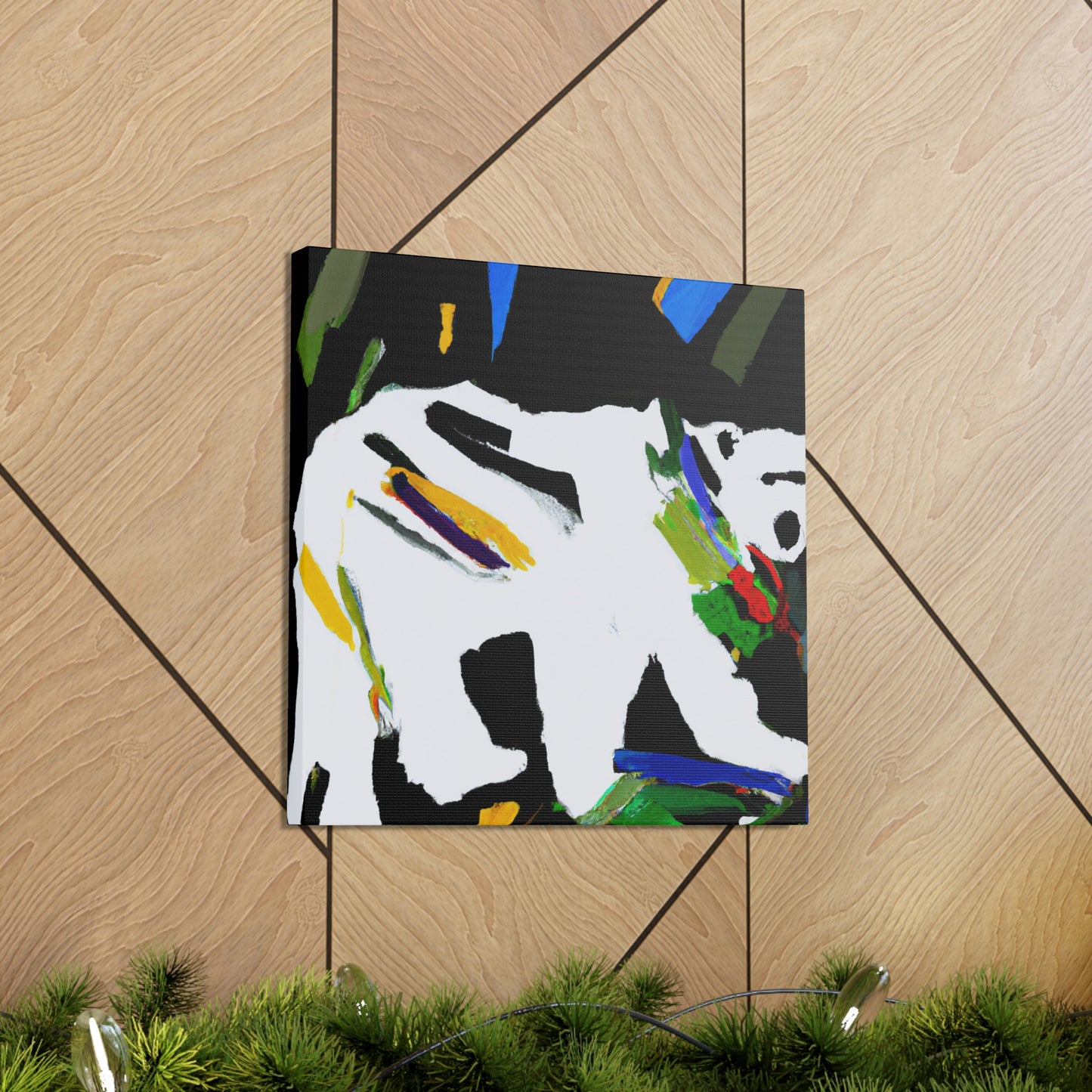 "Polar Bear's Expressionism" - Canvas