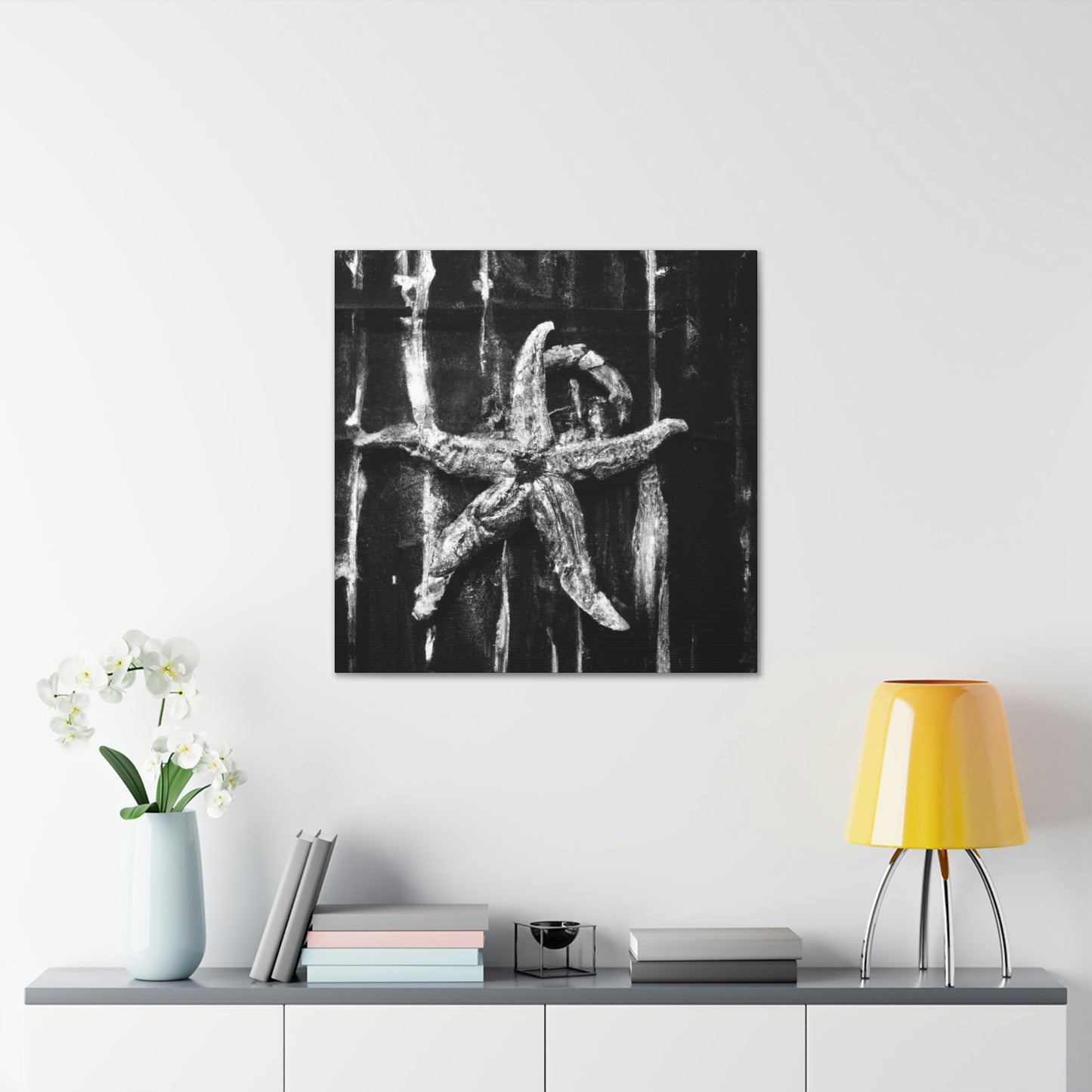 "Starfish in Abstraction" - Canvas