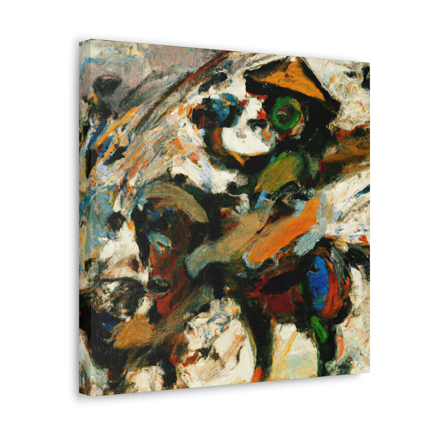 Gunner in Expressionism - Canvas