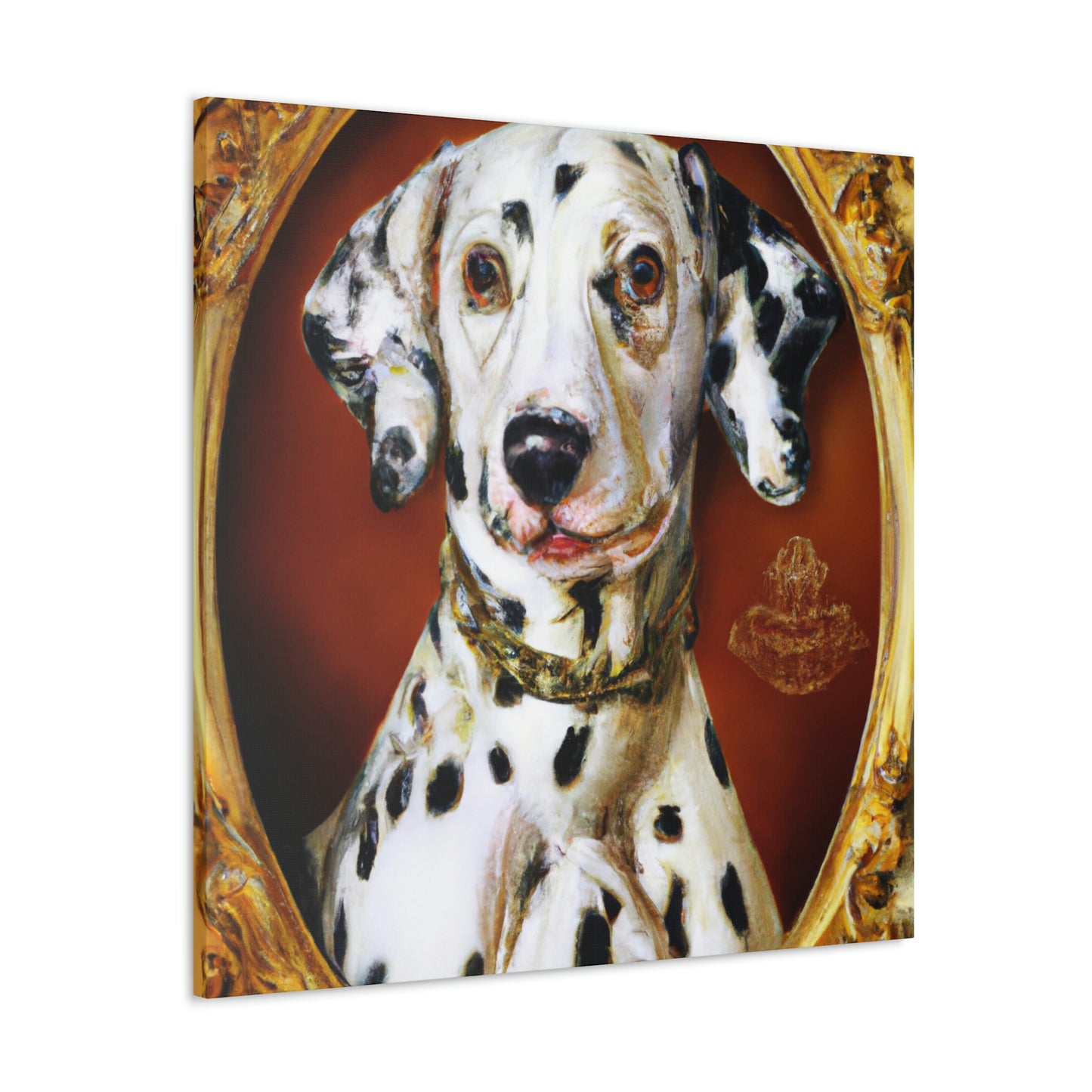 Dalmatian in Rococo - Canvas