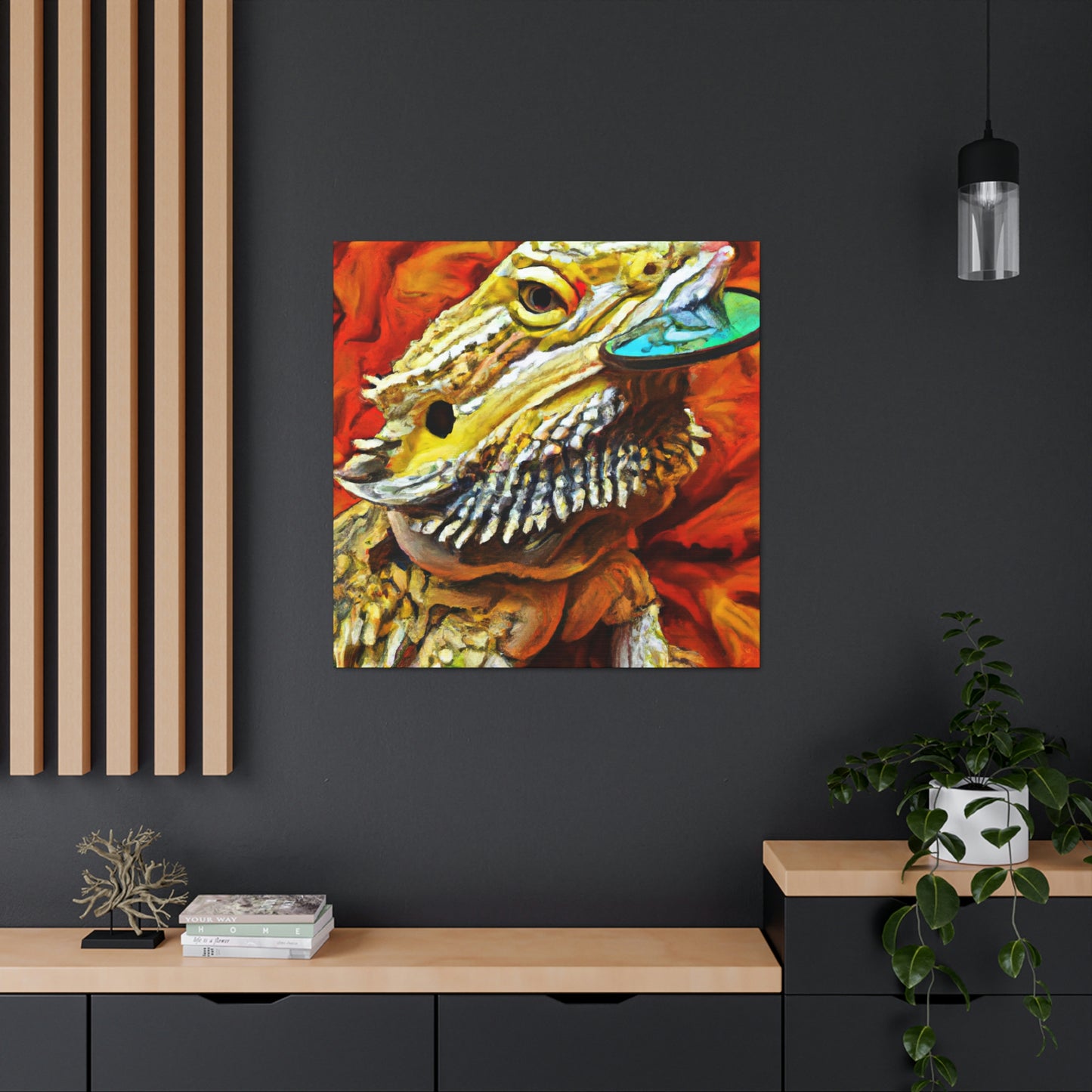 Bearded Dragon Dreamscape - Canvas