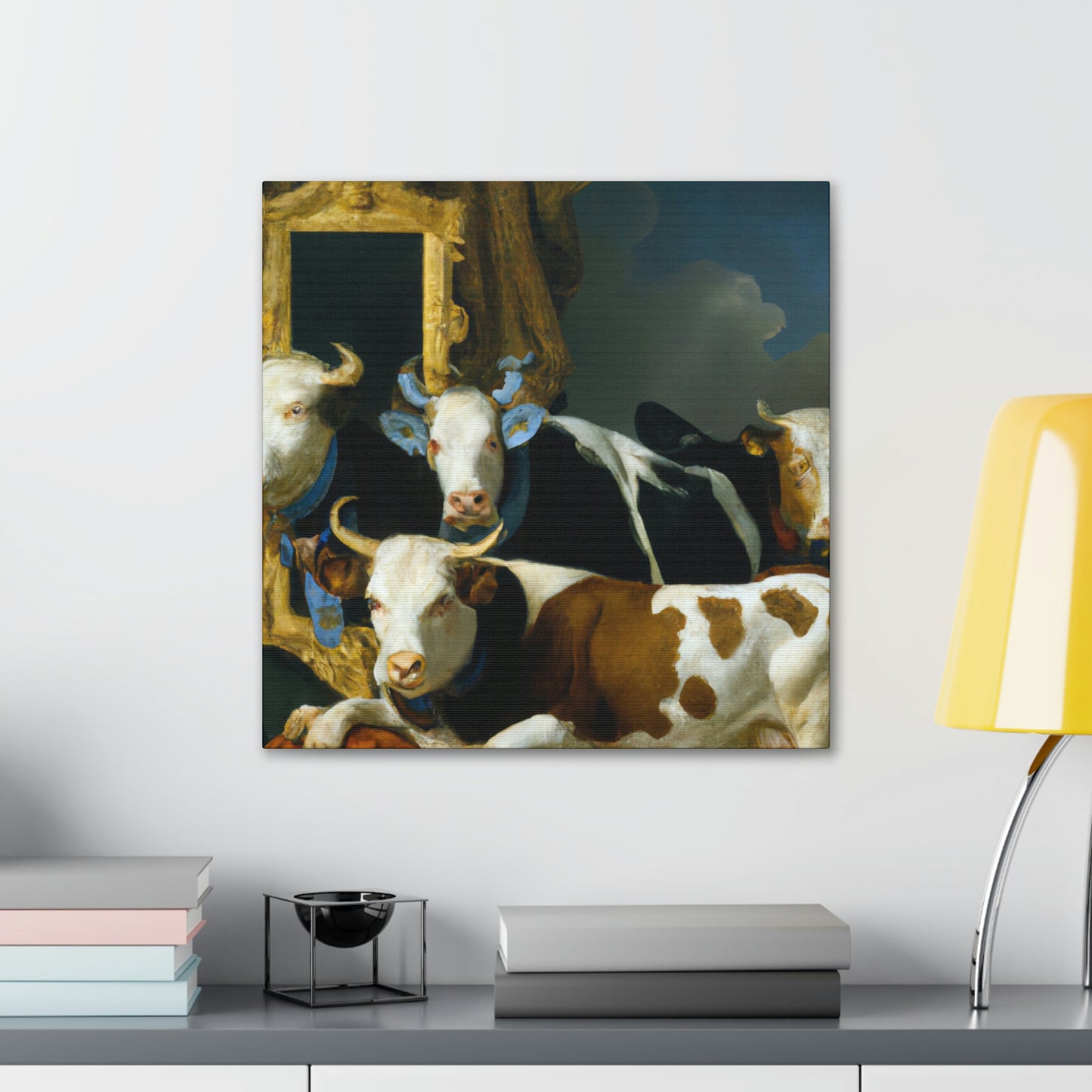 Grazing in the Baroque - Canvas