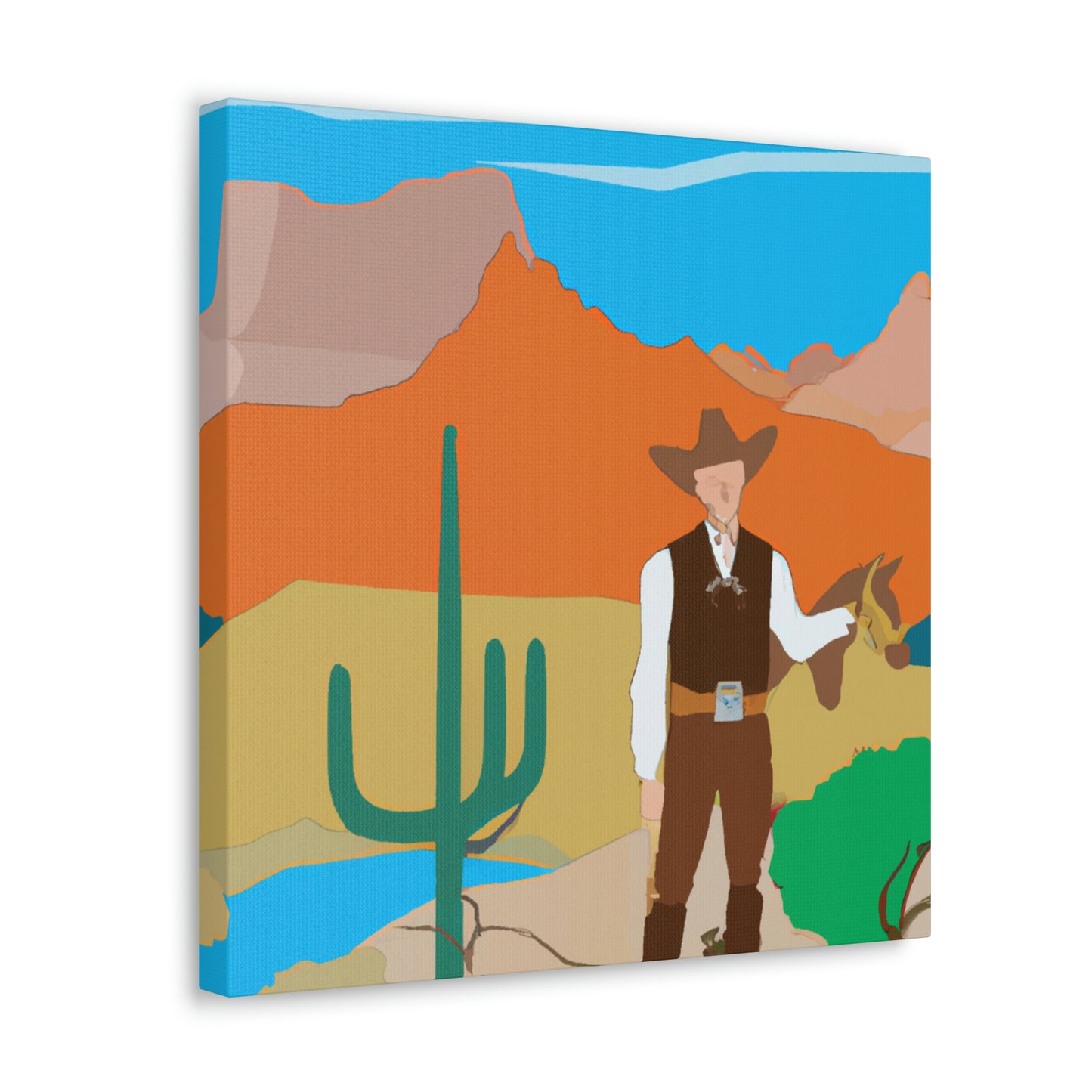 Ranch Hand Reverie - Canvas