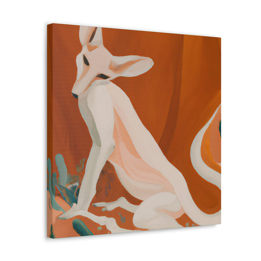 Sly Fox Puzzlement - Canvas