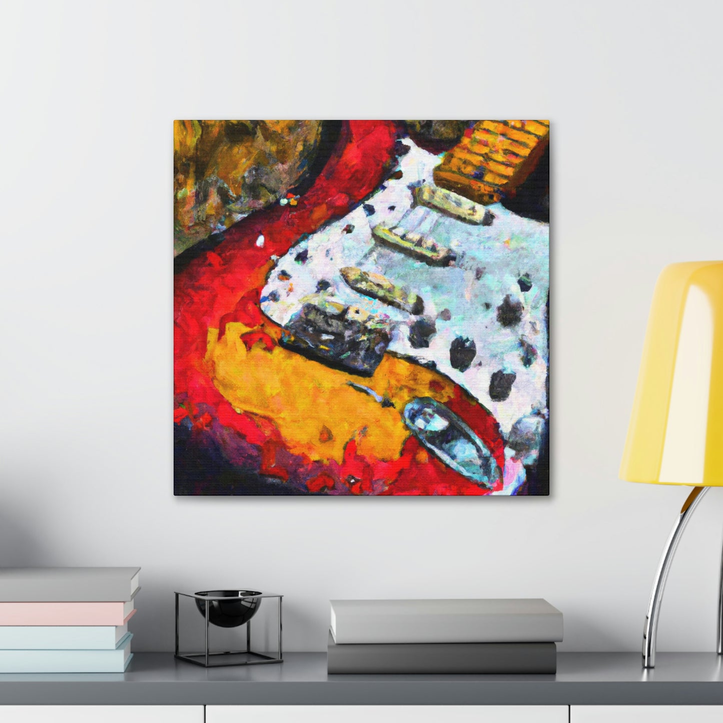 Fender's Electric Elegance - Canvas