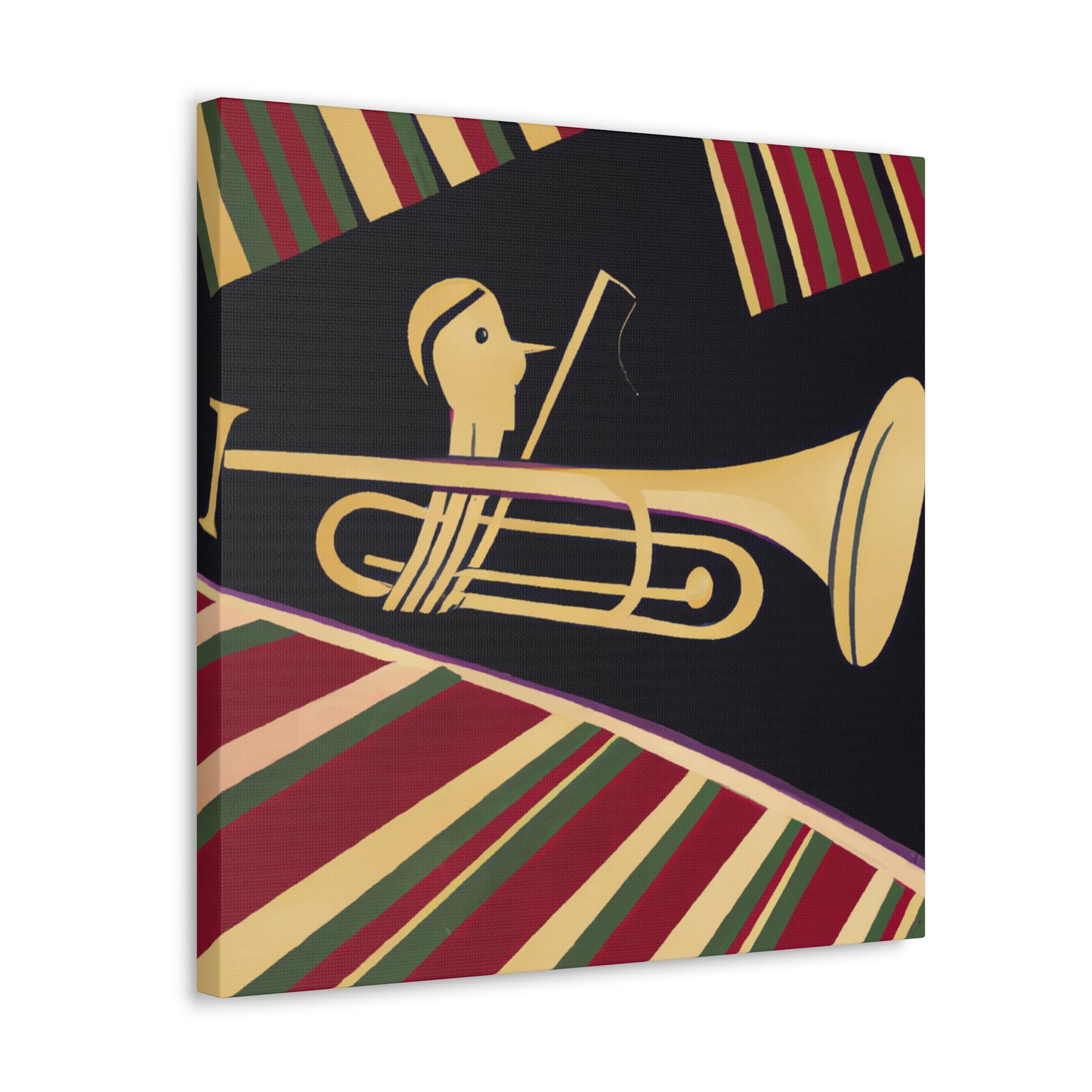 Resounding Jazz Trumpets - Canvas