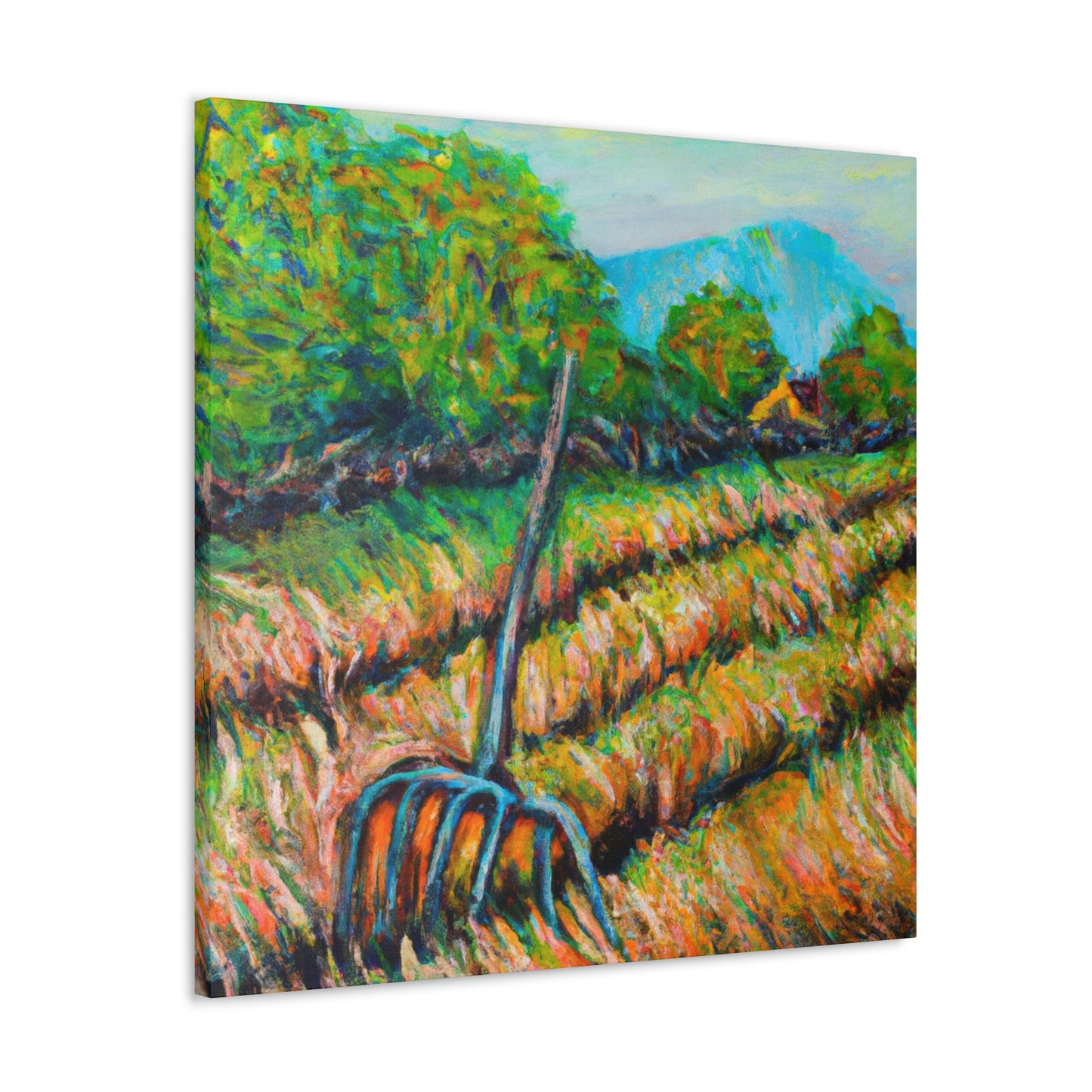 A Pitchfork Impression - Canvas