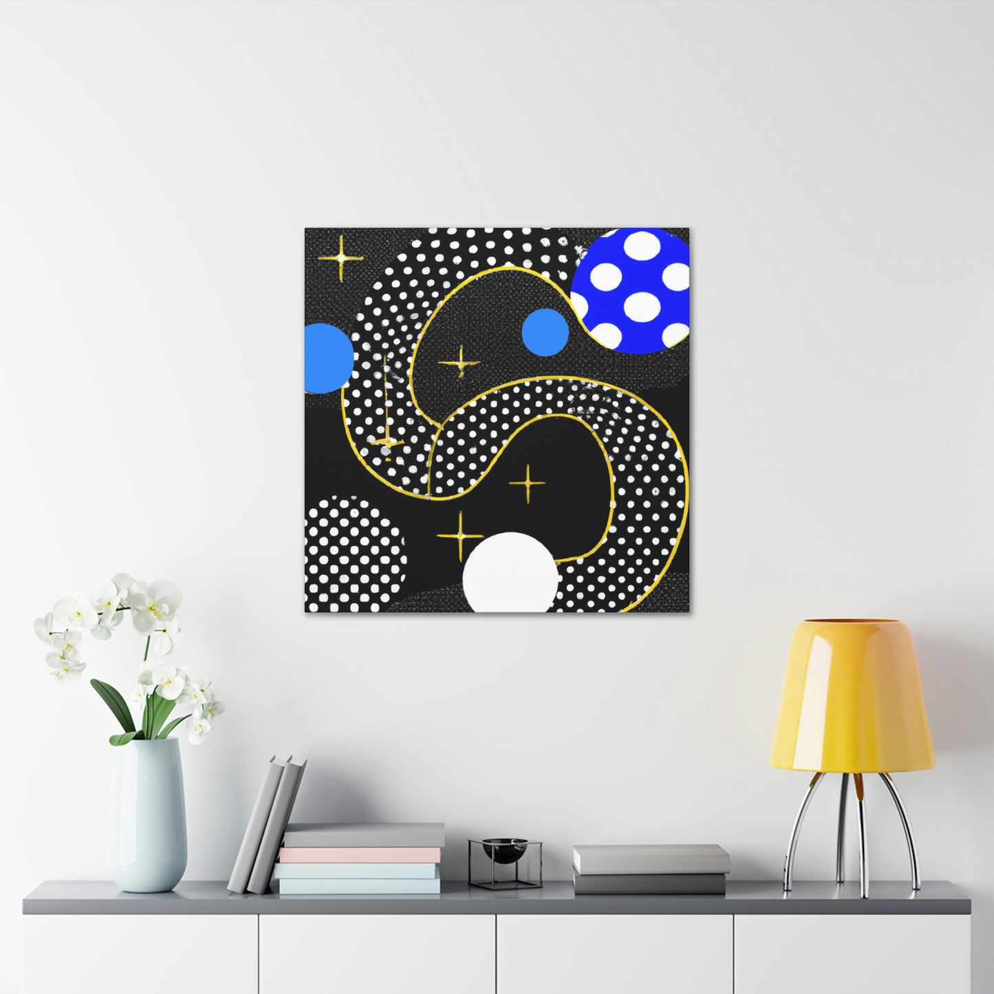 "Uranus in Art Deco" - Canvas