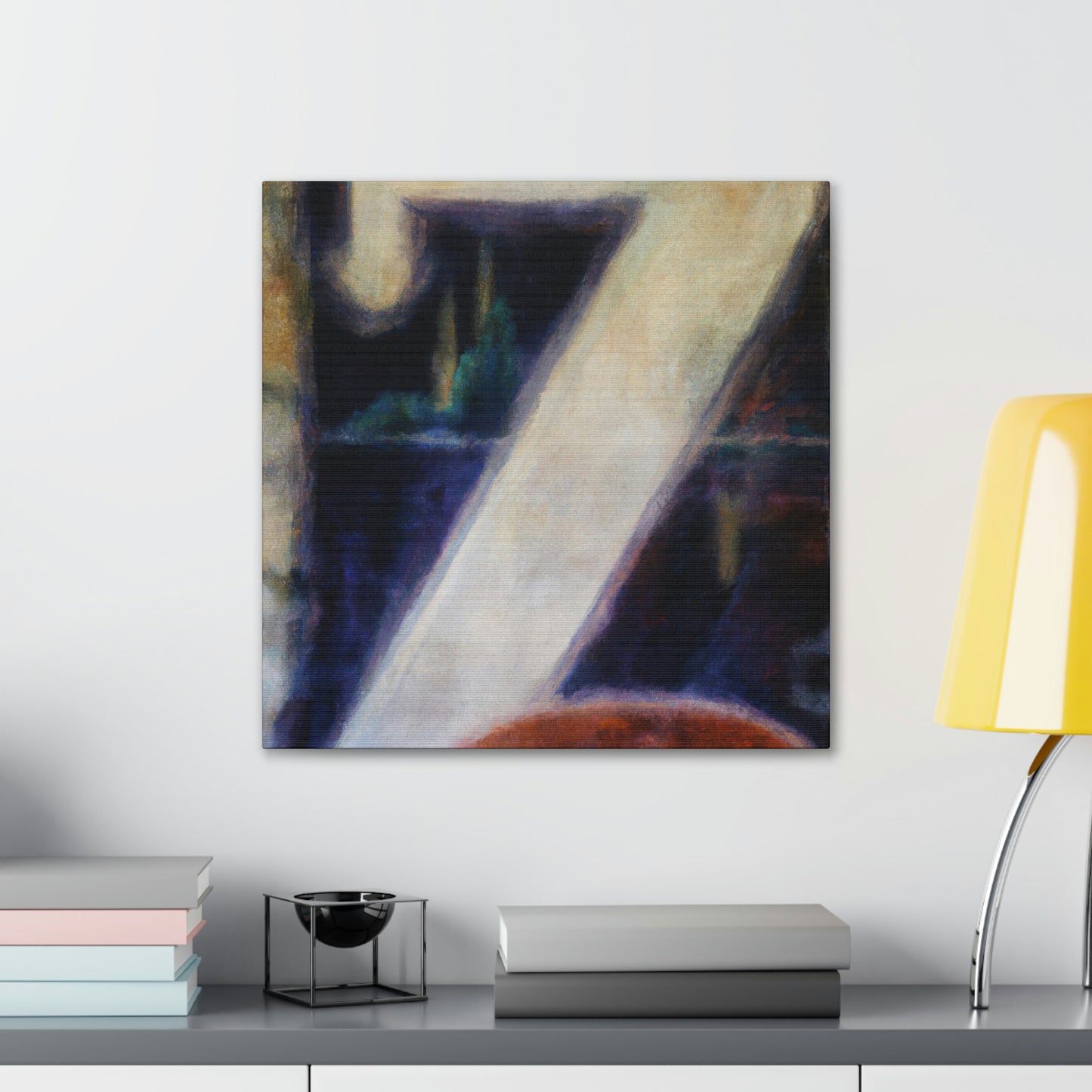 "Z in Art Deco" - Canvas