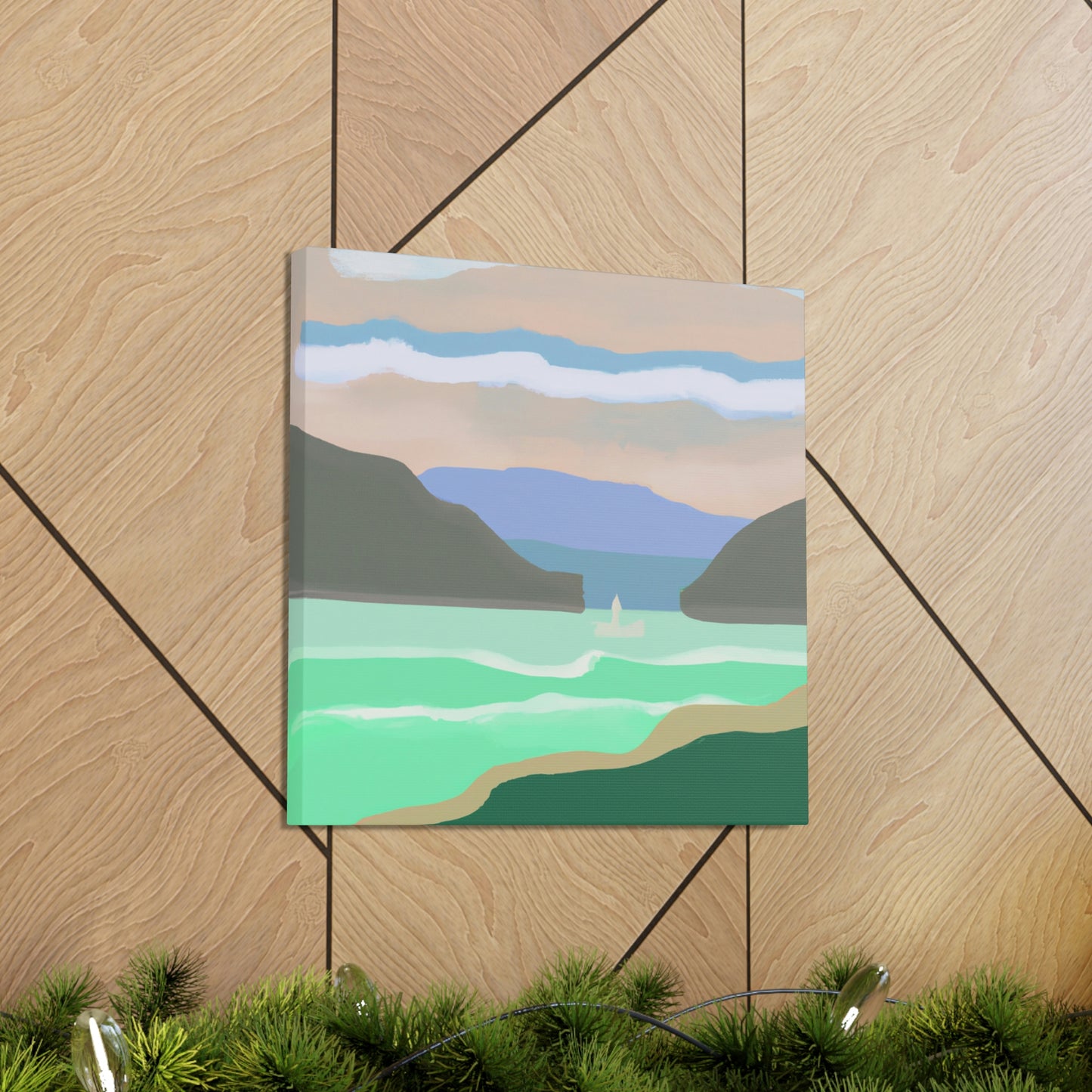 "Bay of Minimalism" - Canvas